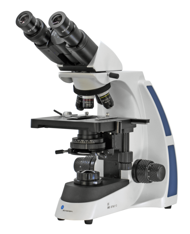 Mikroskop BMS D2-220SP, x/y, Bino,  elev-/hobbymikroskop, 40, 100, 400 och 1000