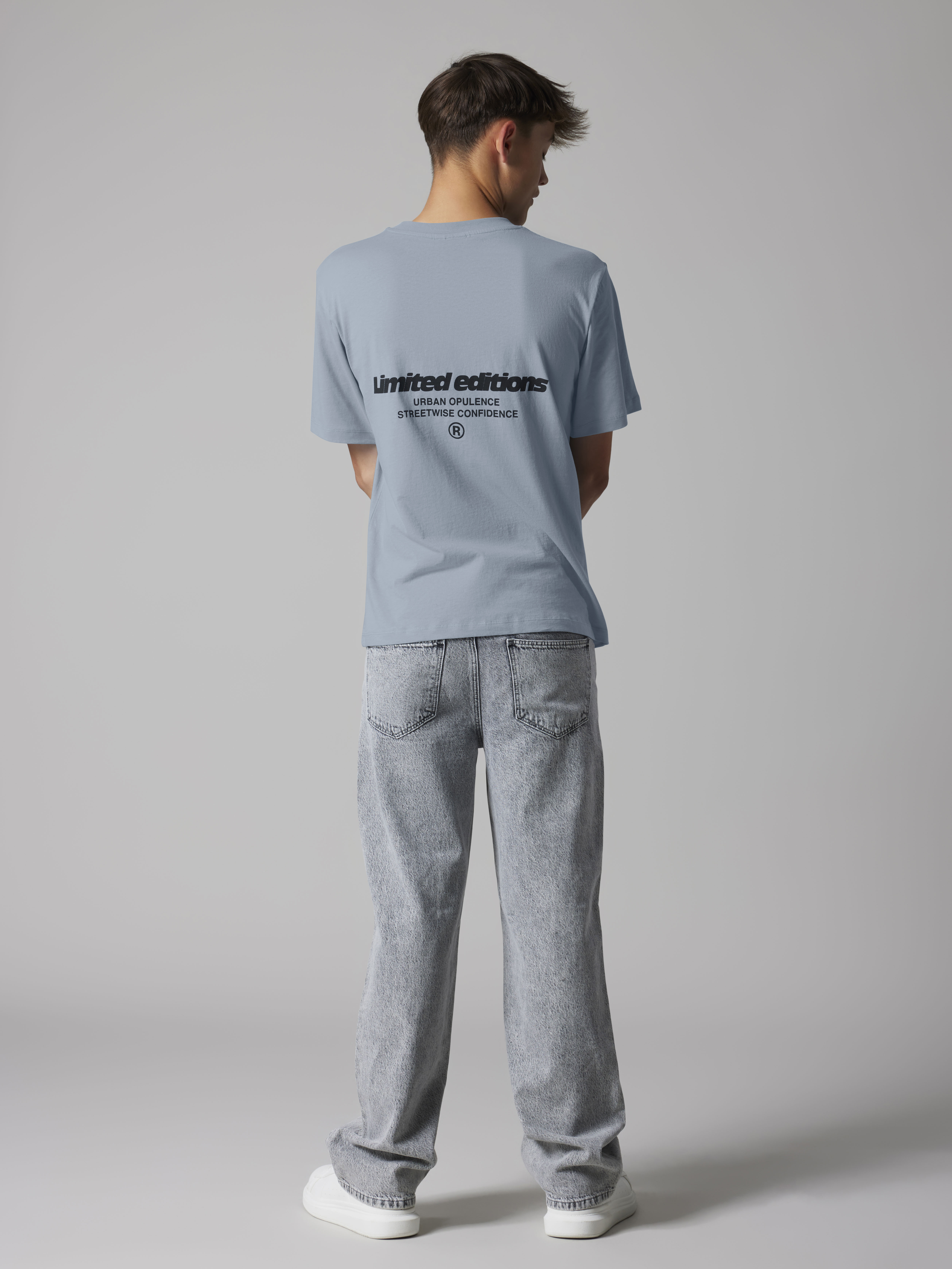 NLNHEDITION SS L TOP Dusty Blue - 4