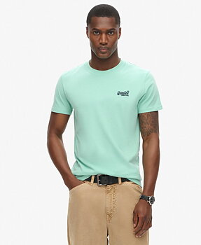 Superdry - Essential Logo Tee - Spearmint Light Green