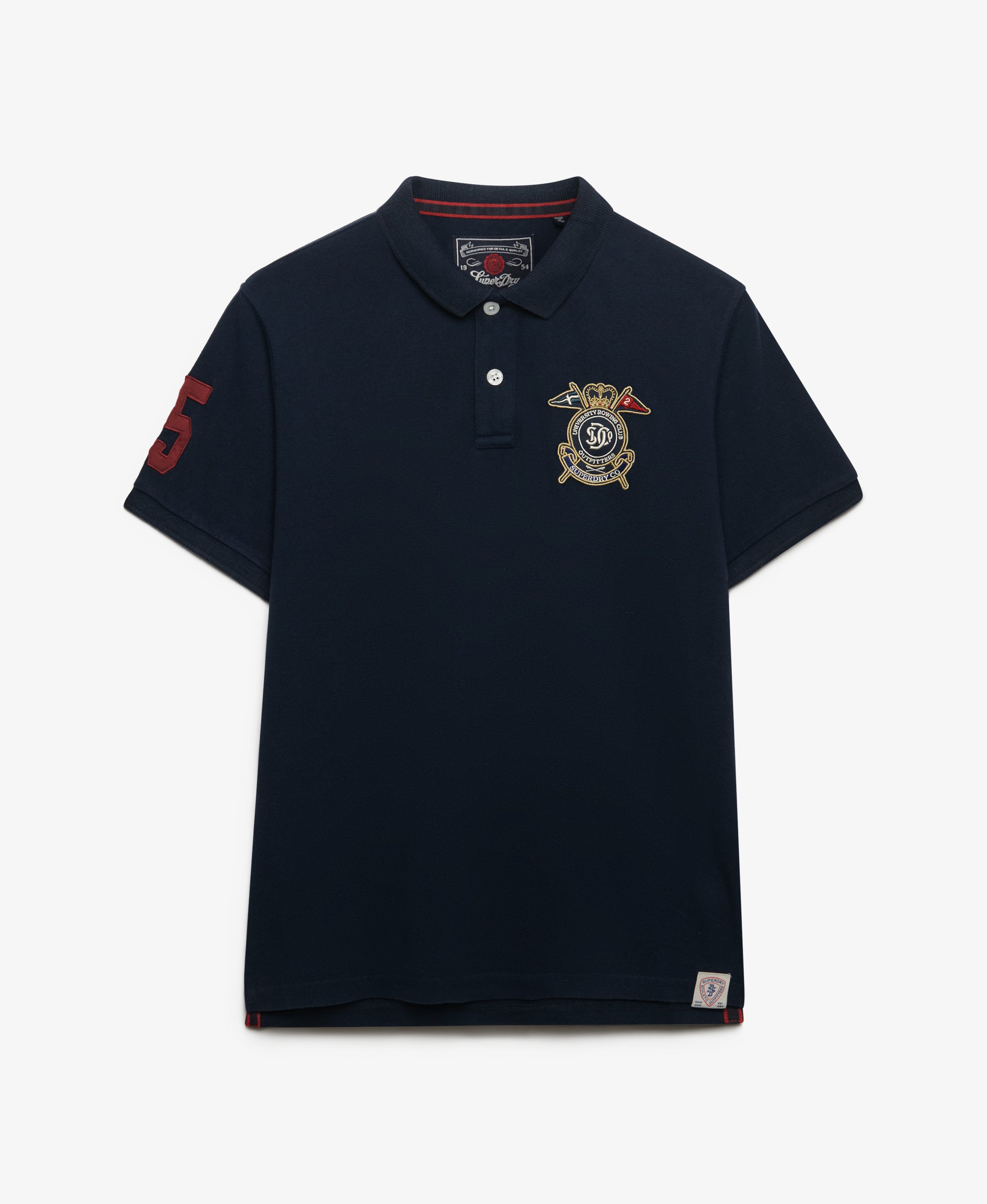 Superdry - Crest Polo - Darkest Navy - 4