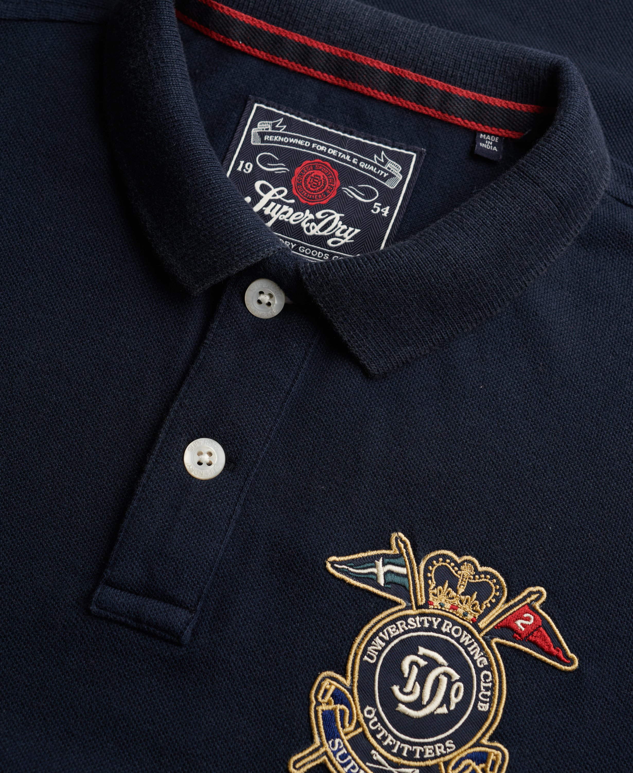 Superdry - Crest Polo - Darkest Navy - 5
