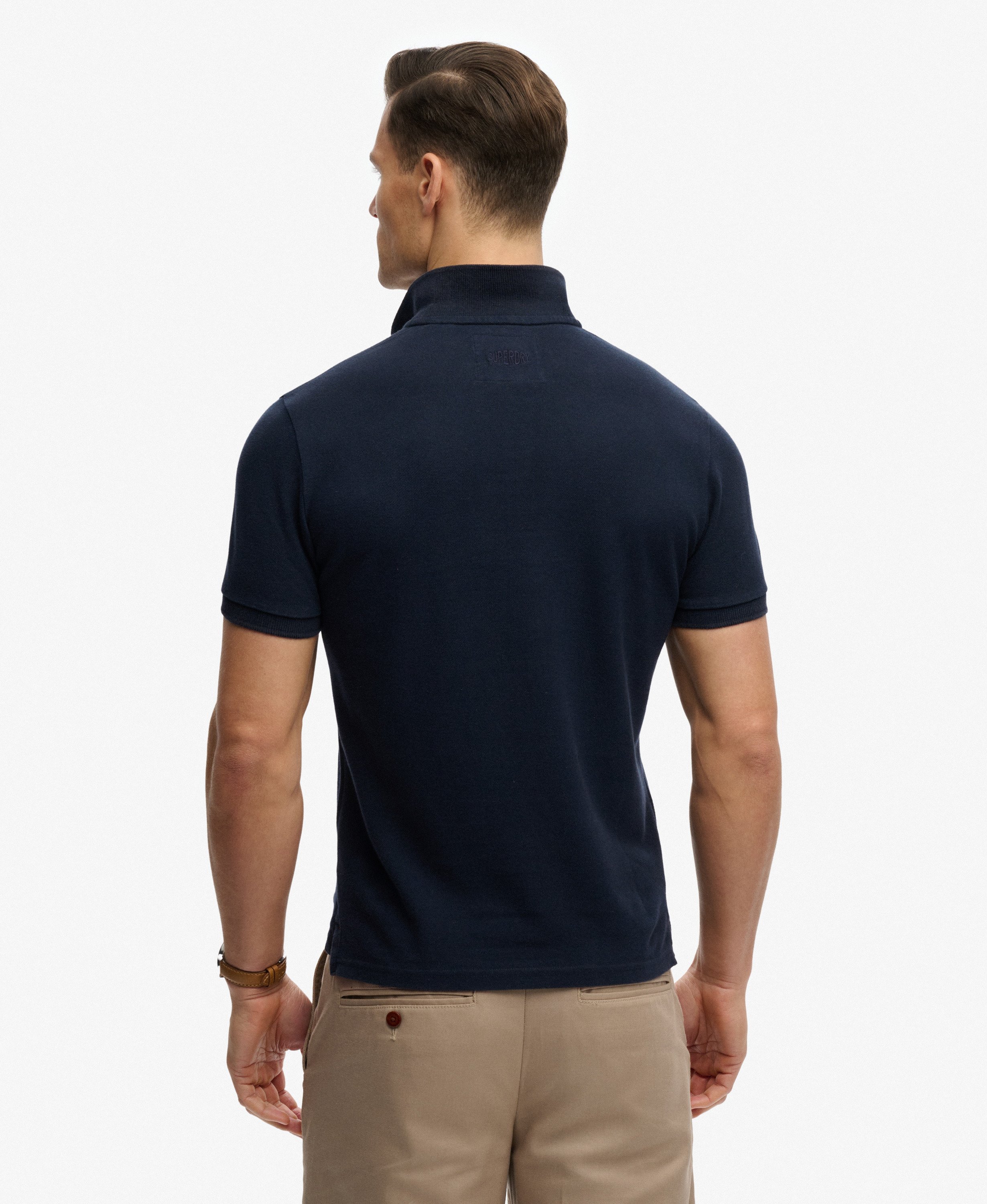 Superdry - Crest Polo - Darkest Navy - 3