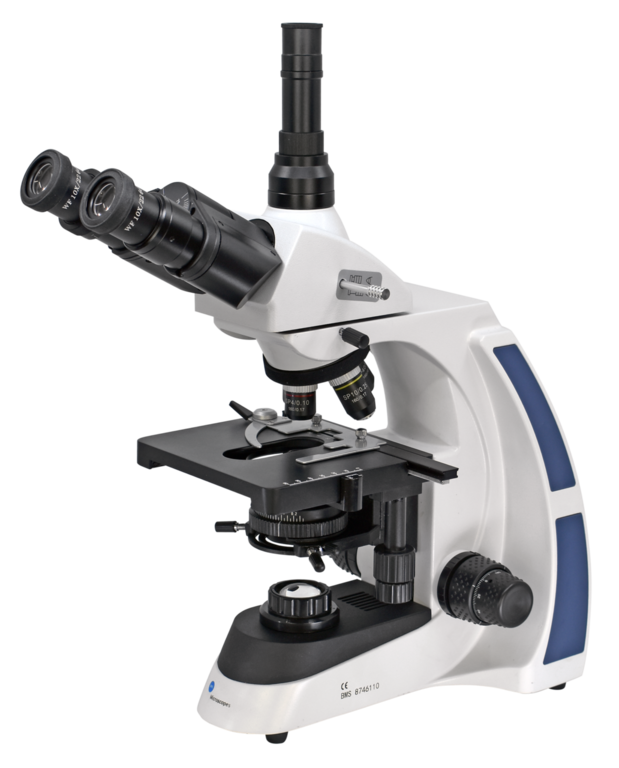Mikroskop BMS D2-223SP, Trino, x/y,  lärarmikroskop, 40, 100 , 400 och 1000 - 2