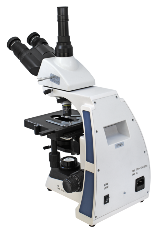 Mikroskop BMS D2-223SP, Trino, x/y,  lärarmikroskop, 40, 100 , 400 och 1000 - 3