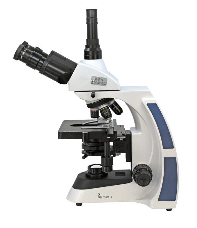 Mikroskop BMS D2-223SP, Trino, x/y,  lärarmikroskop, 40, 100 , 400 och 1000