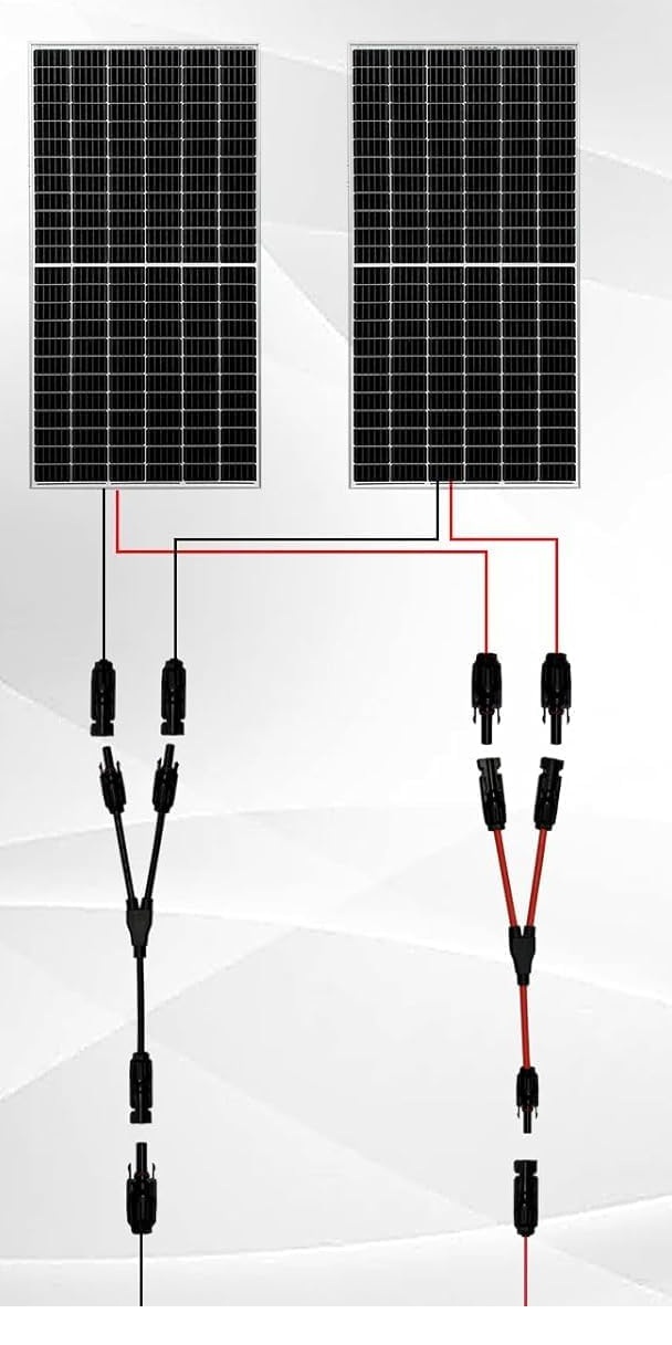  Parallellkontakt för inkoppling av solpanel - MC4 