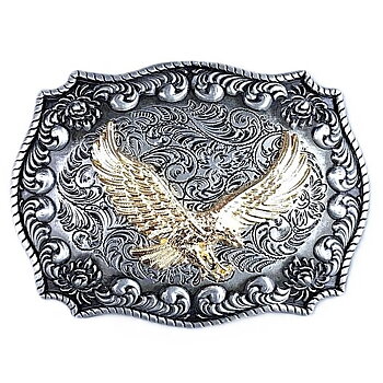 Western Rodeo Fly Eagle dobbeltfarget beltespenne.