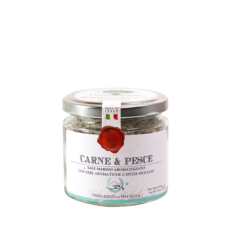 Frantoi Cutrera, Salt med örter - 200g