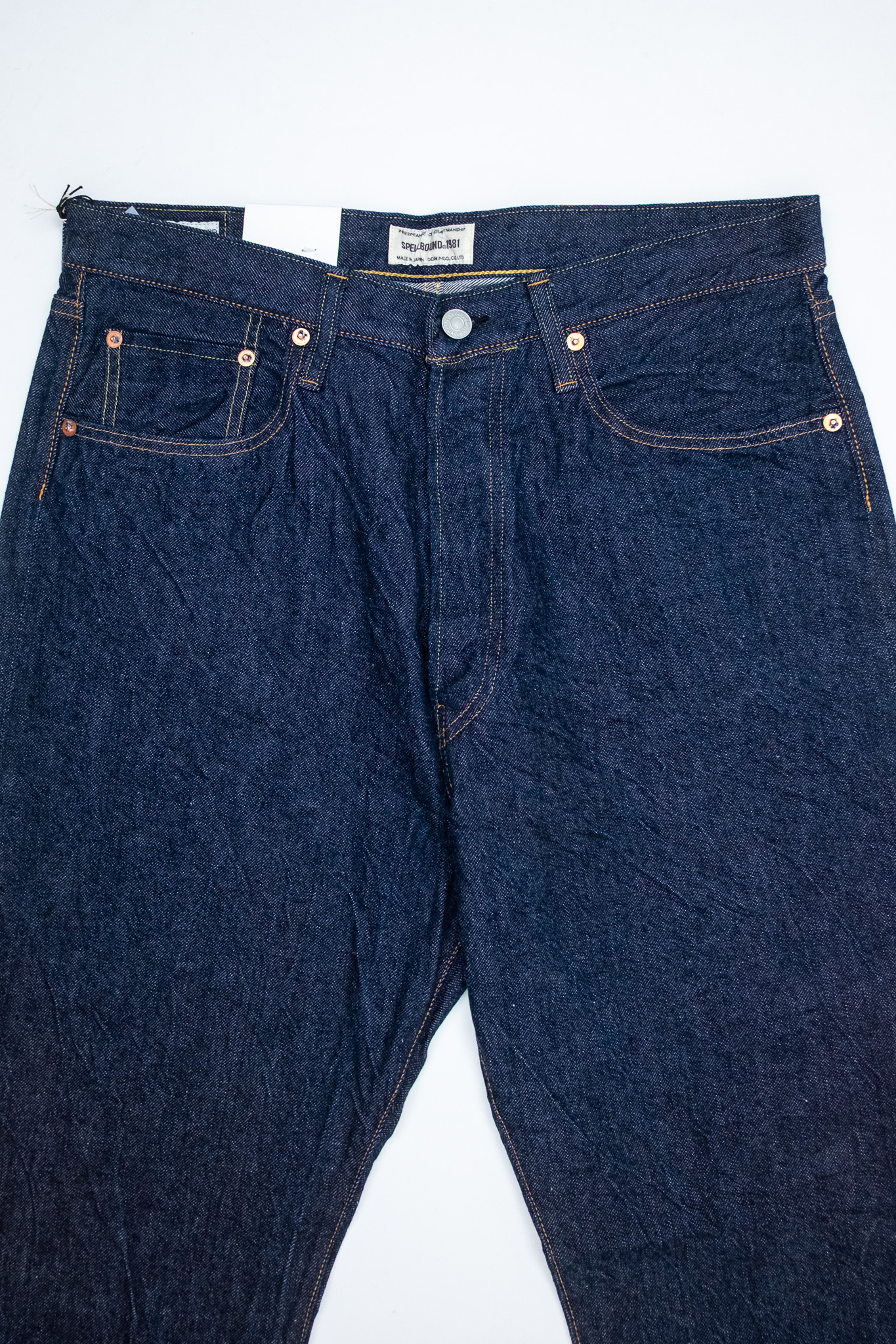 Spellbound - 5 Pocket Selvedge Regular Straight Jeans One Wash - 4