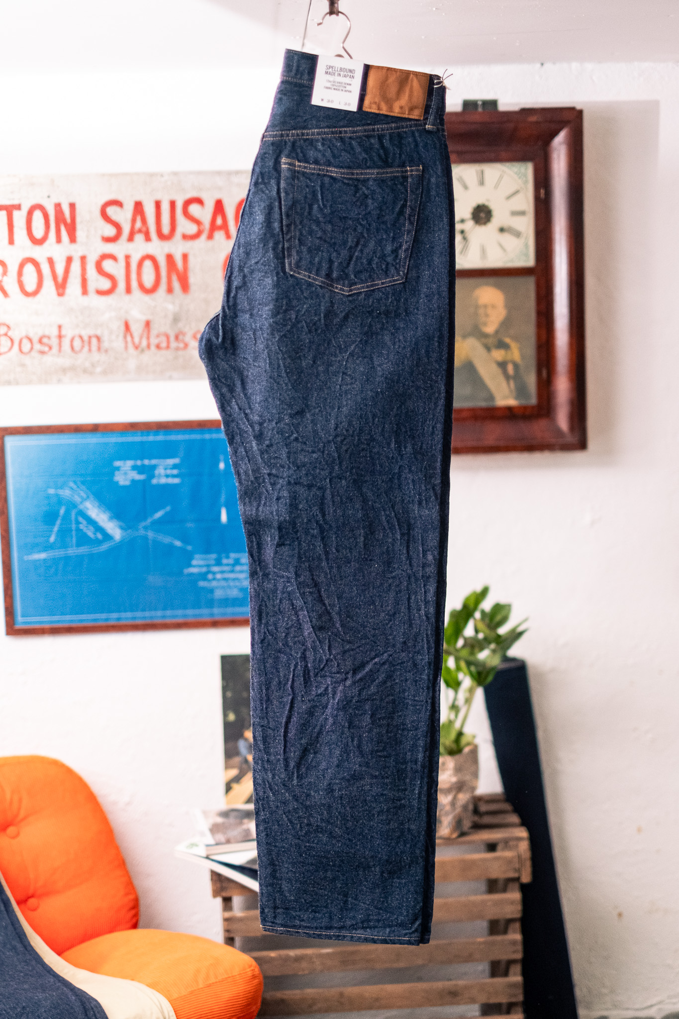 Spellbound - 5 Pocket Selvedge Regular Straight Jeans One Wash