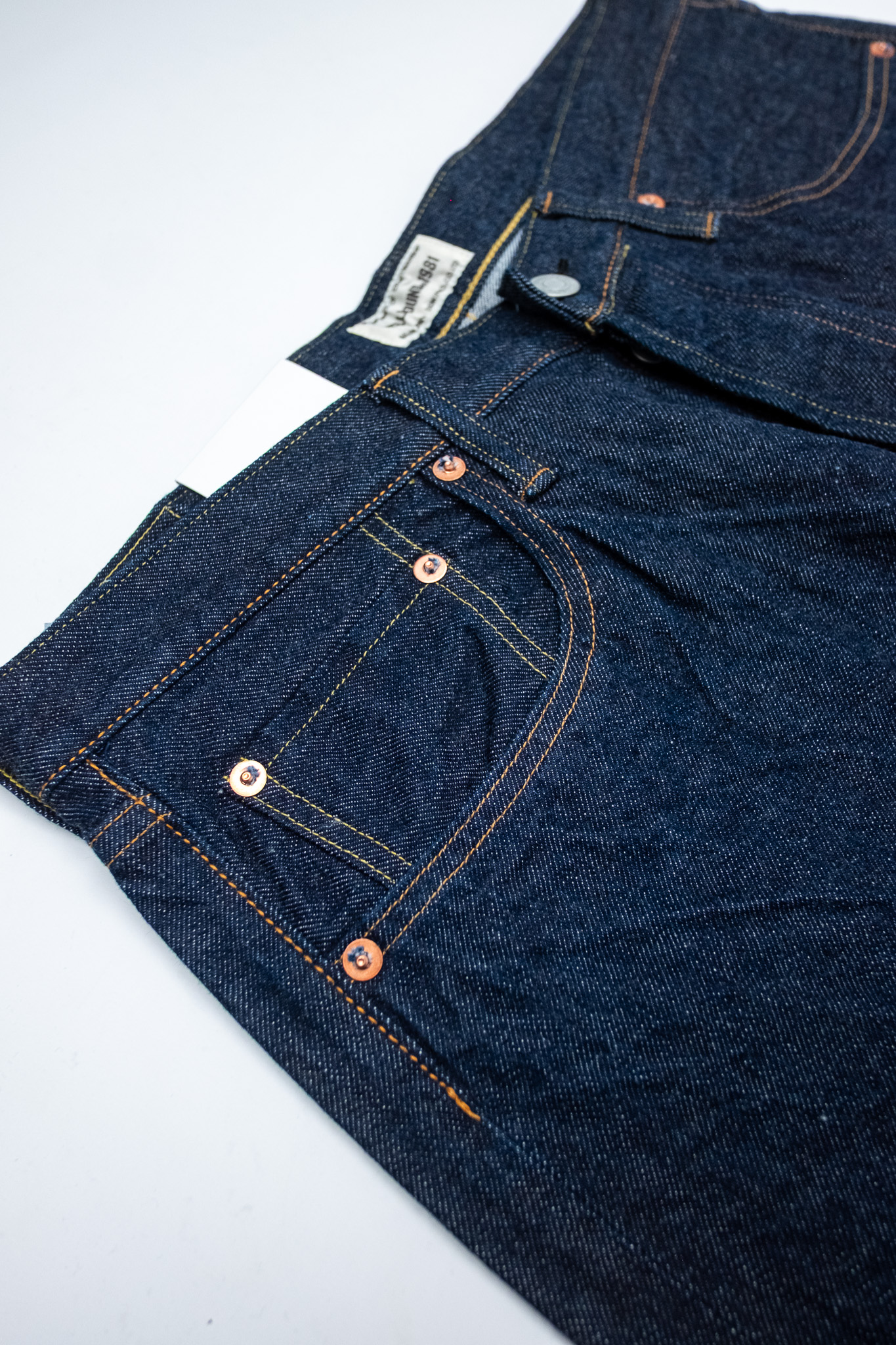 Spellbound - 5 Pocket Selvedge Regular Straight Jeans One Wash - 5