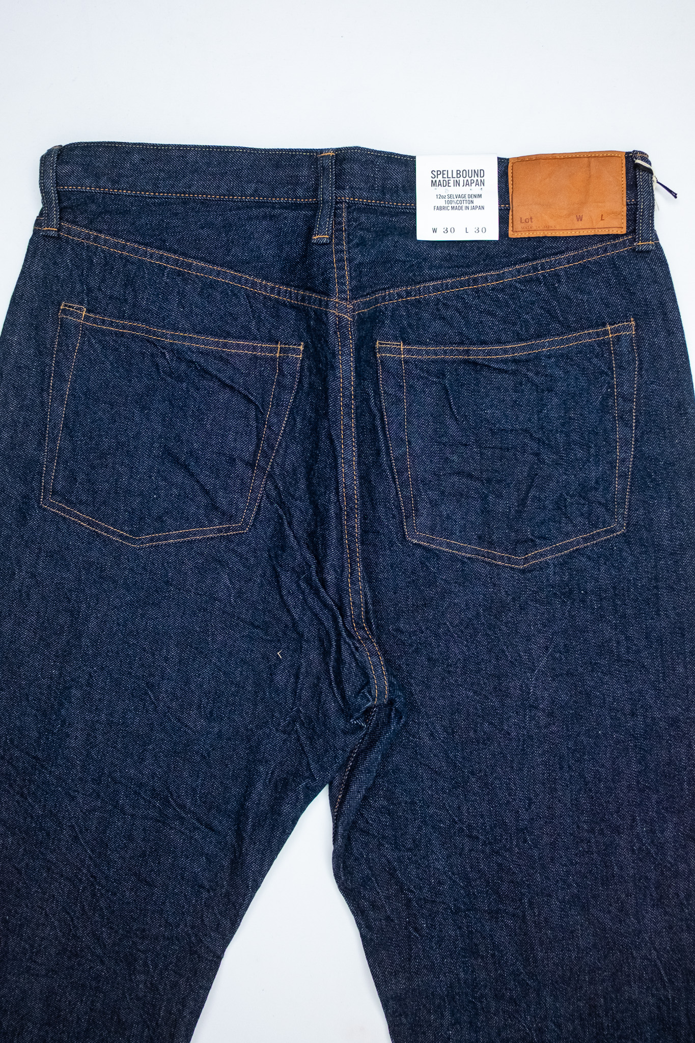 Spellbound - 5 Pocket Selvedge Regular Straight Jeans One Wash - 8