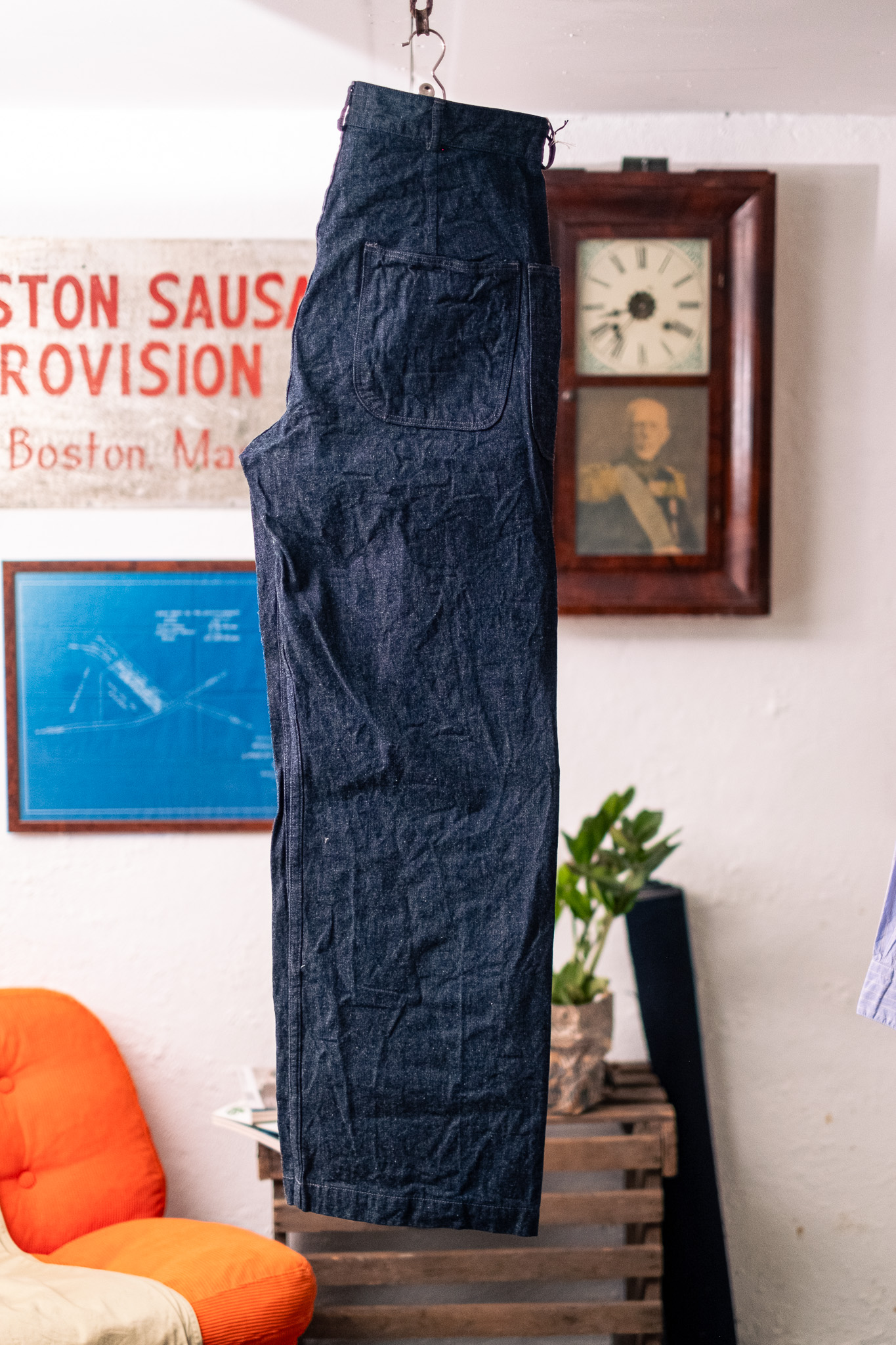Spellbound - Military Utility Pants Indigo One Wash