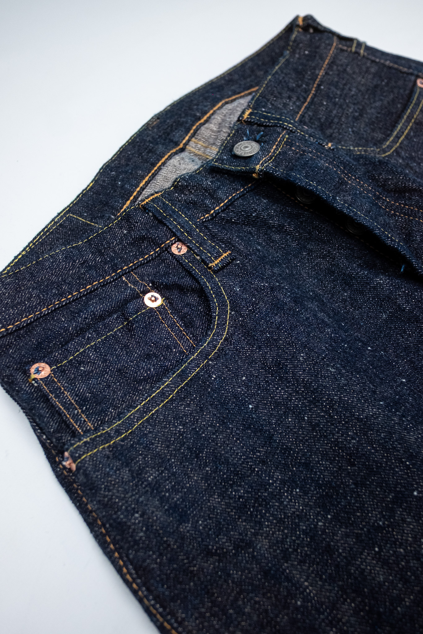 Sugar Cane - SC40301A Okinawa Denim One Wash 14oz - 5