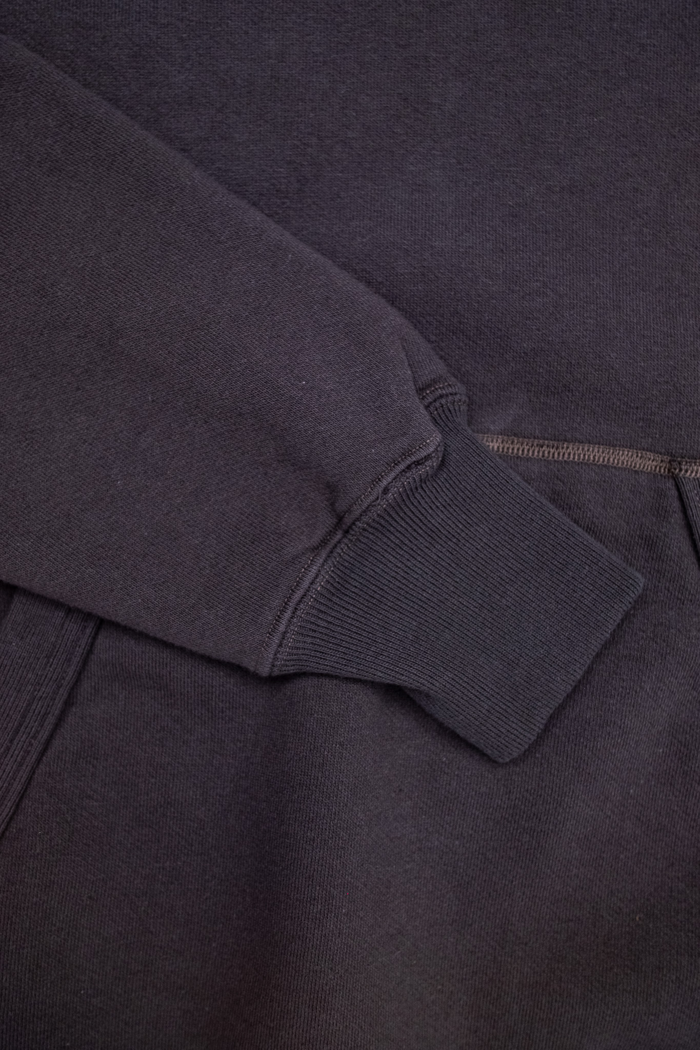 Buzz Rickson’s - Loopwheeler Hooded Sweat Parka Black - 6