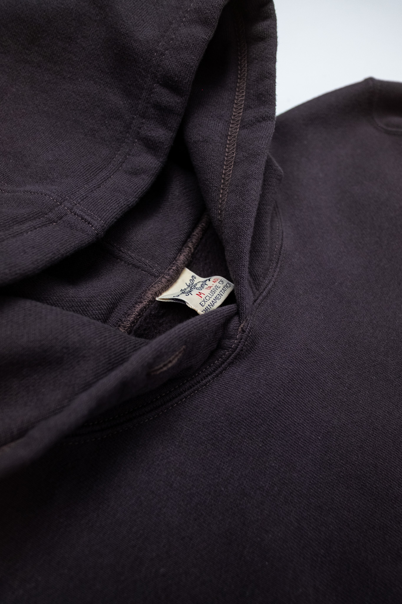 Buzz Rickson’s - Loopwheeler Hooded Sweat Parka Black - 4