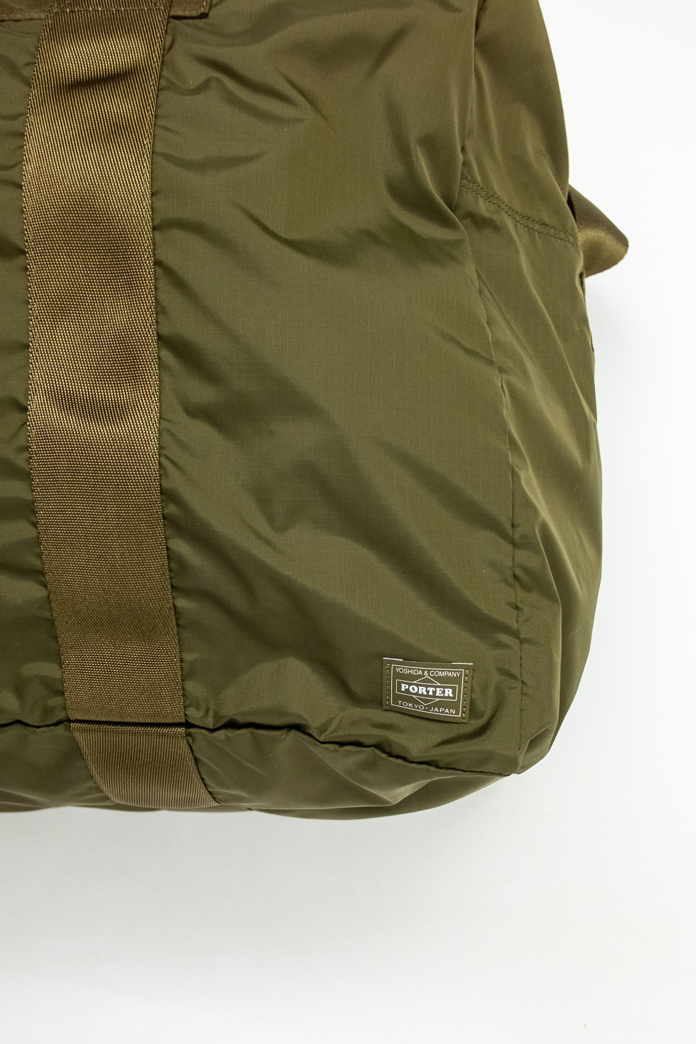 Porter Yoshida - Flex 2Way Duffle Bag Olive Drab - 3