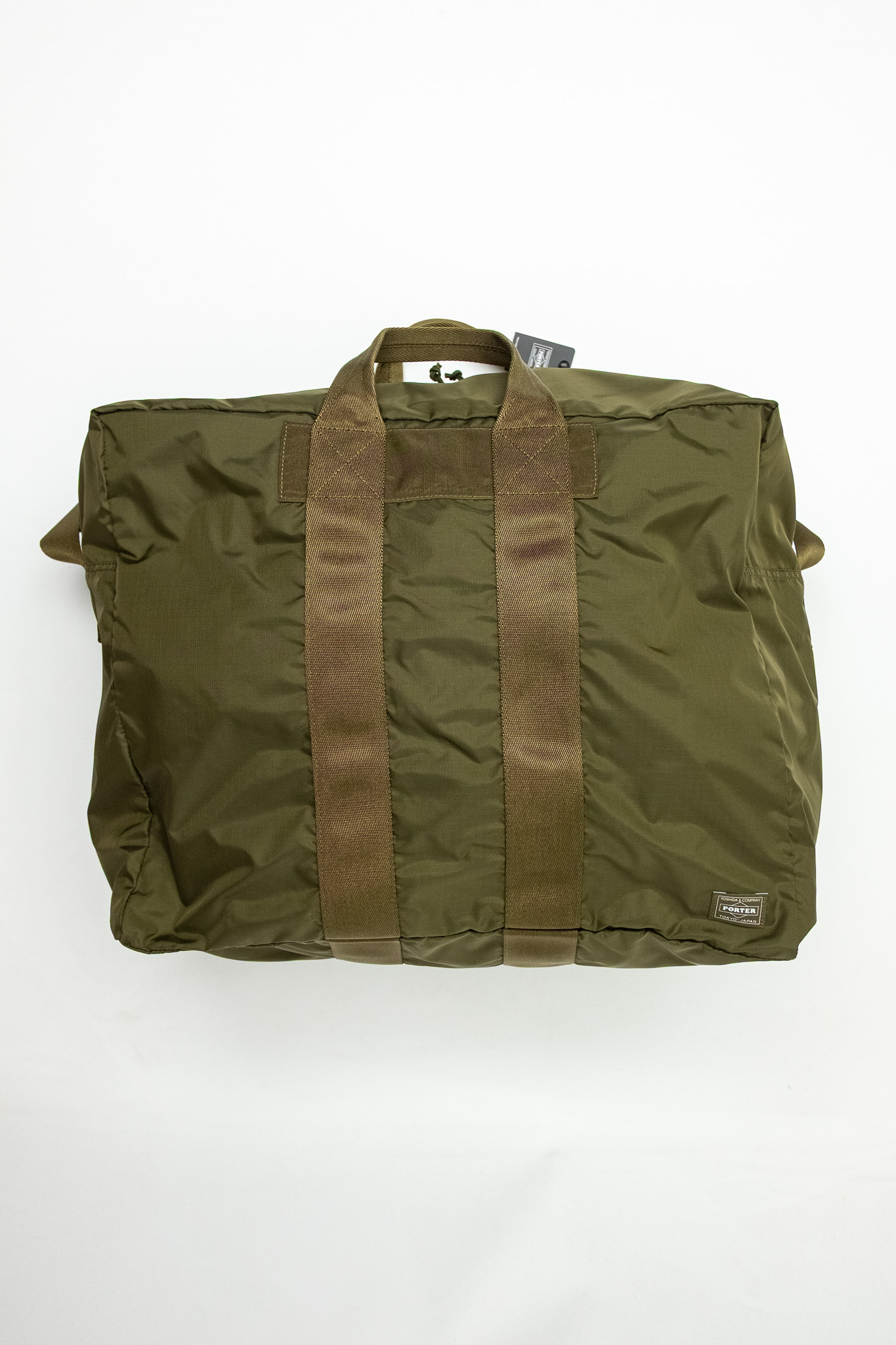 Porter Yoshida - Flex 2Way Duffle Bag Olive Drab - 2