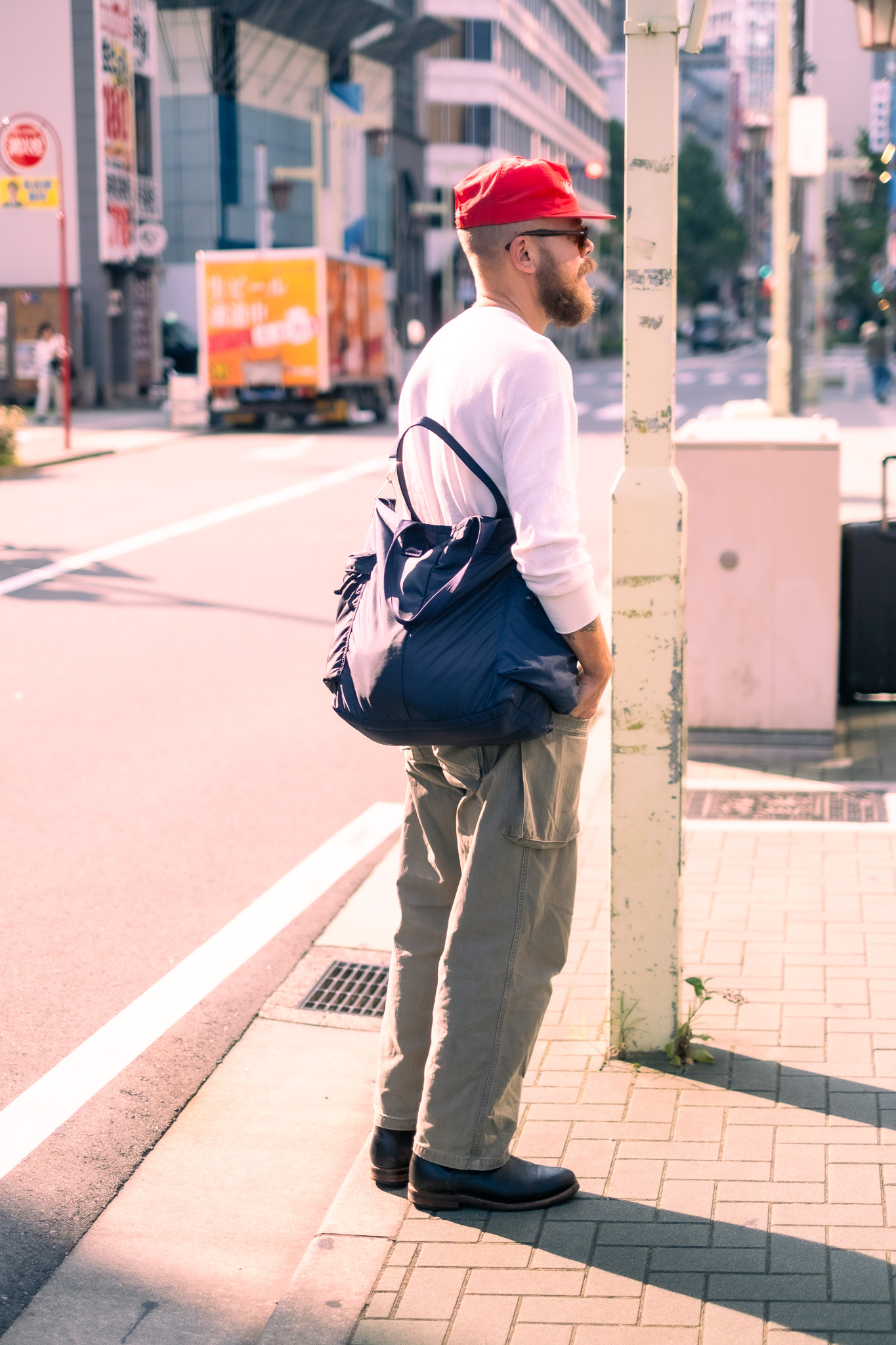 Porter Yoshida - Force 2Way Tote Bag Navy - 9