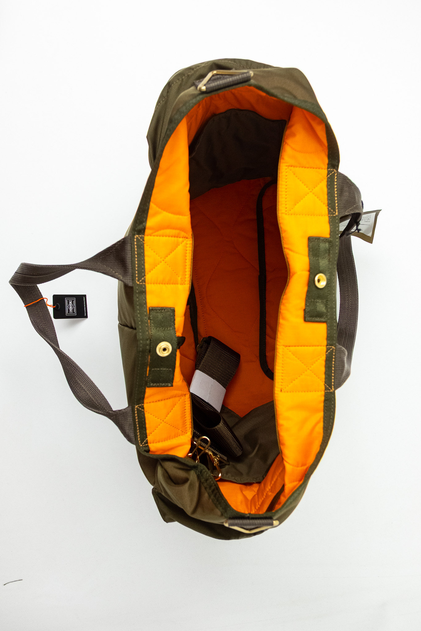 Porter Yoshida - Force 2Way Tote Bag Olive Drab - 6