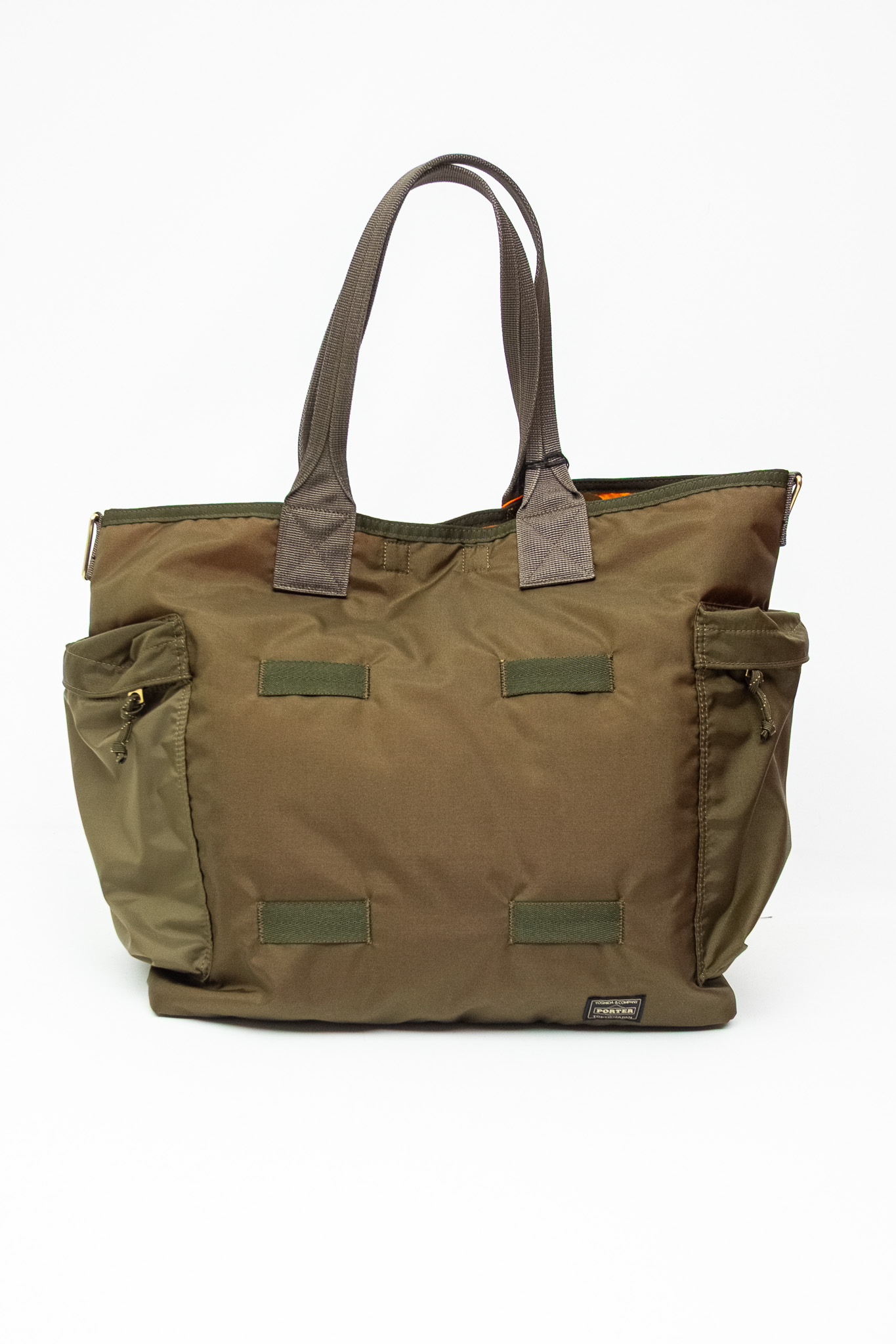Porter Yoshida - Force 2Way Tote Bag Olive Drab - 2