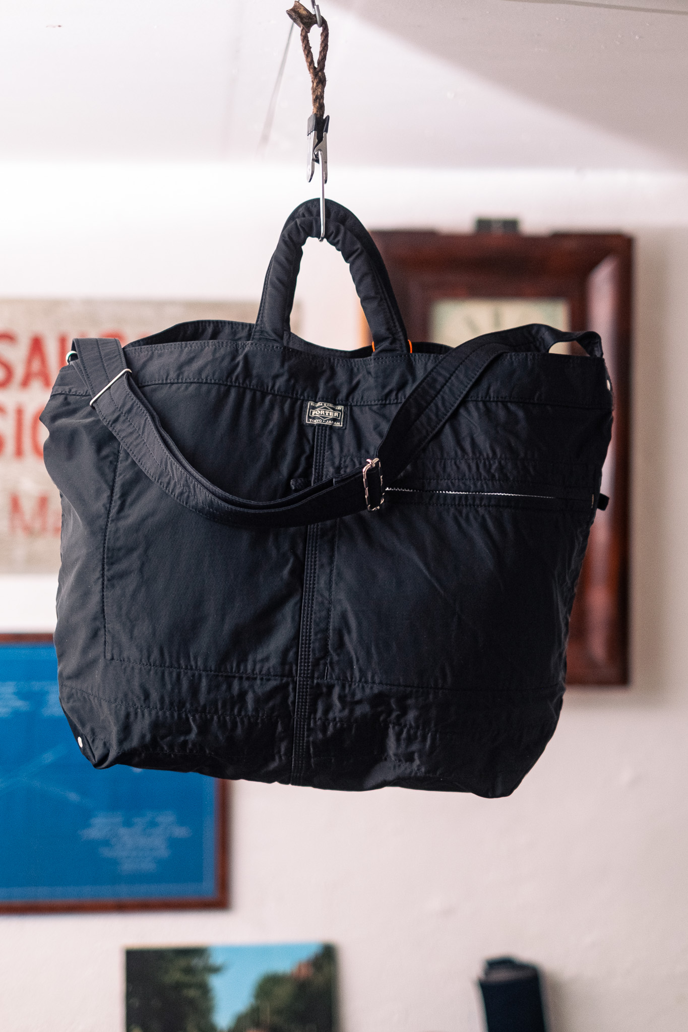 Porter Yoshida - Mile 2Way Tote Bag Black