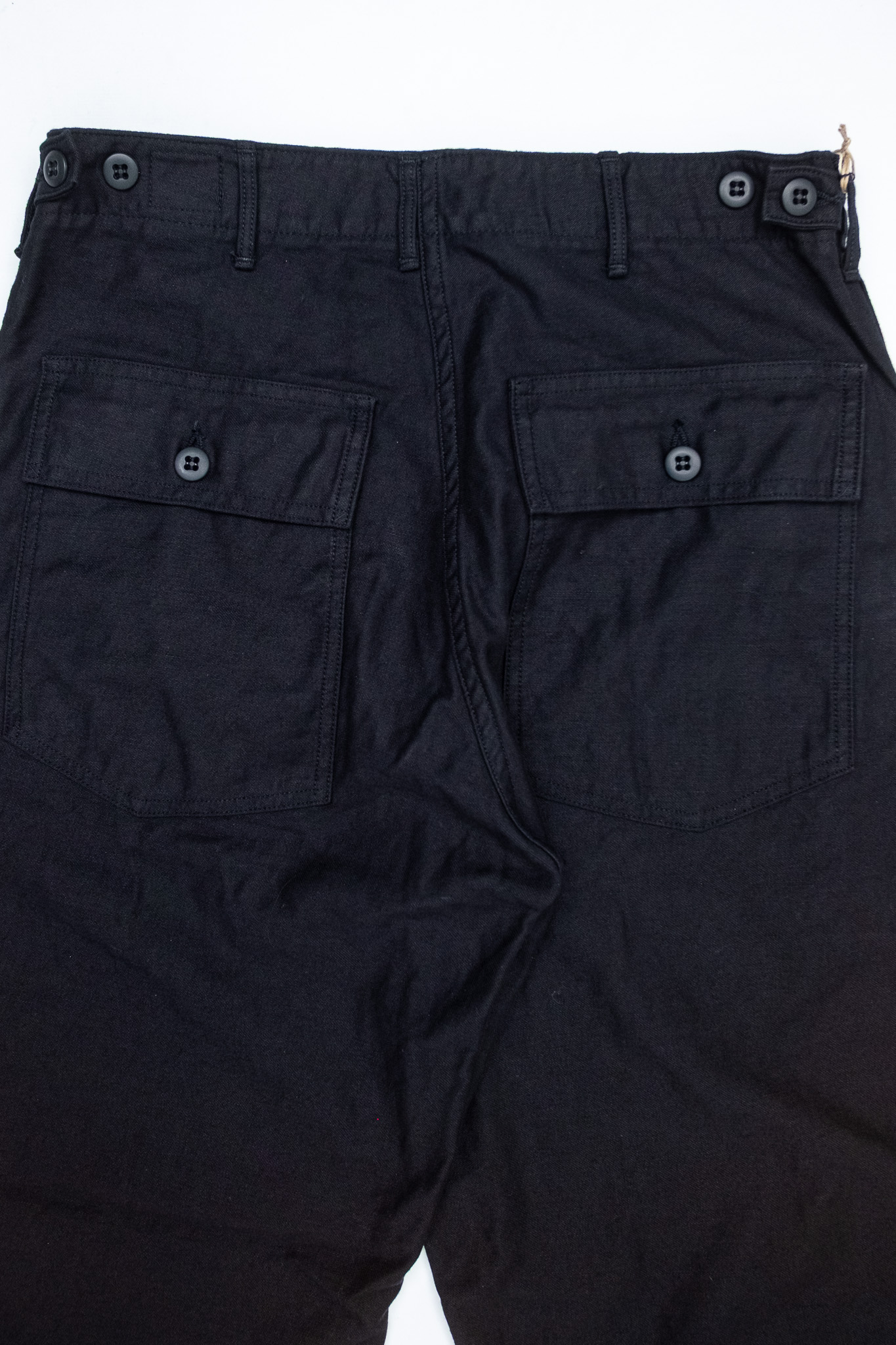 Orslow - U.S Army Fatigue Pants Regular Fit Black - 7