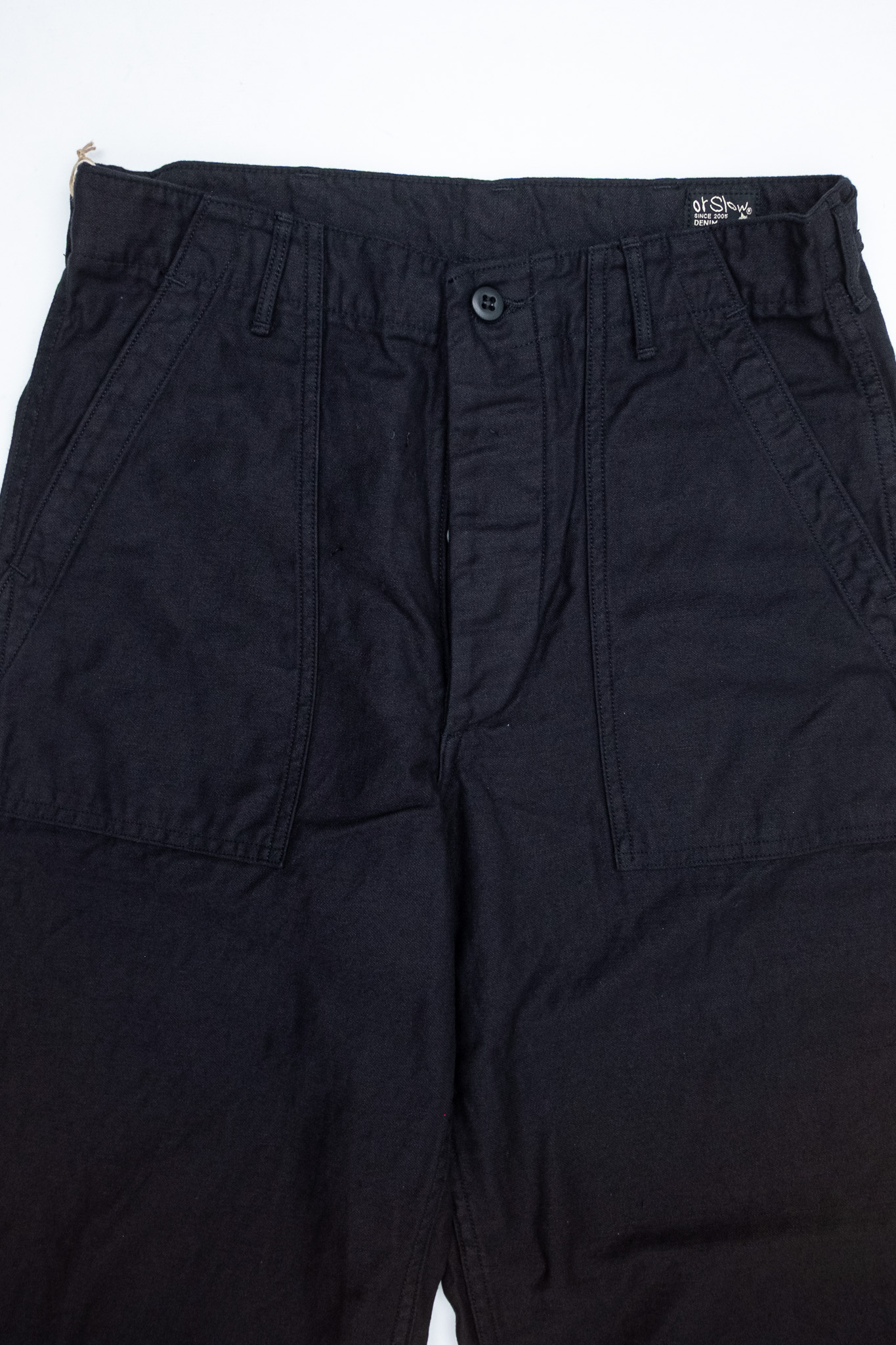 Orslow - U.S Army Fatigue Pants Regular Fit Black - 4