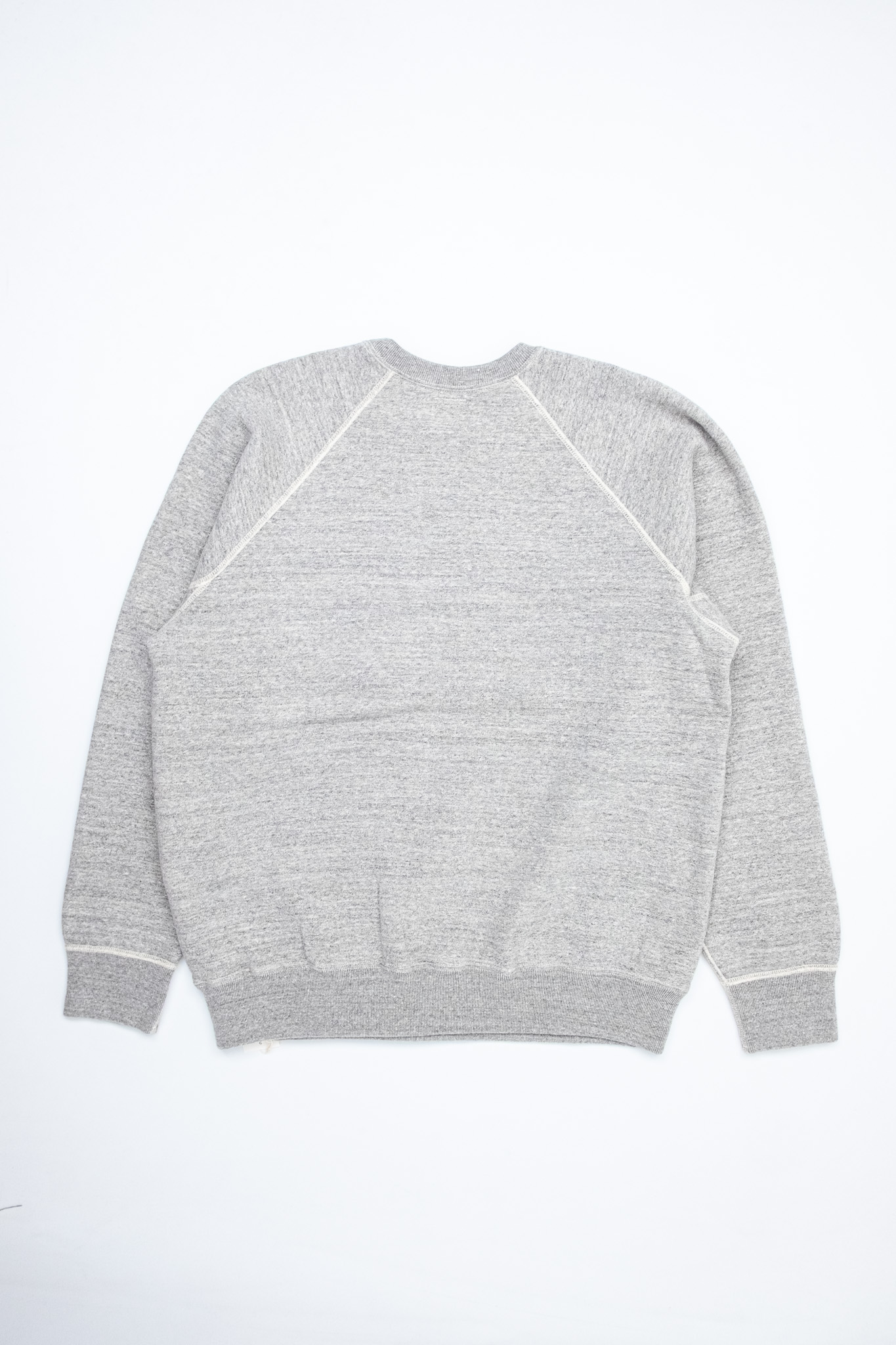 Orslow - Loopwheel Crewneck Sweatshirt Heather Grey - 7