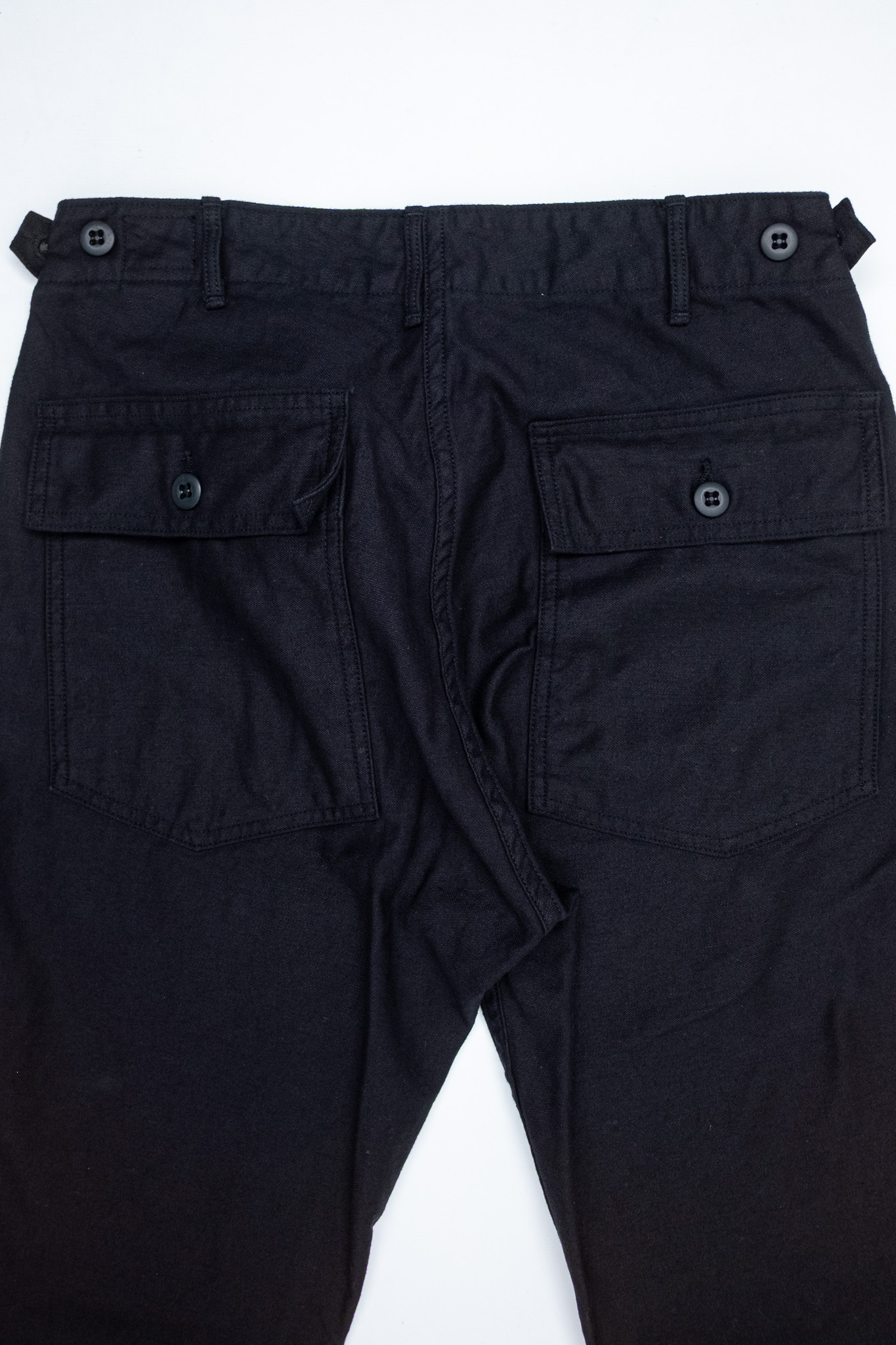 Orslow - U.S Army Fatigue Pants Slim Fit Black - 8