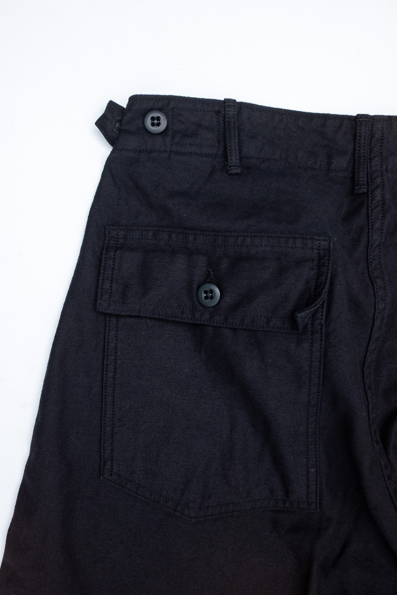 Orslow - U.S Army Fatigue Pants Slim Fit Black - 9
