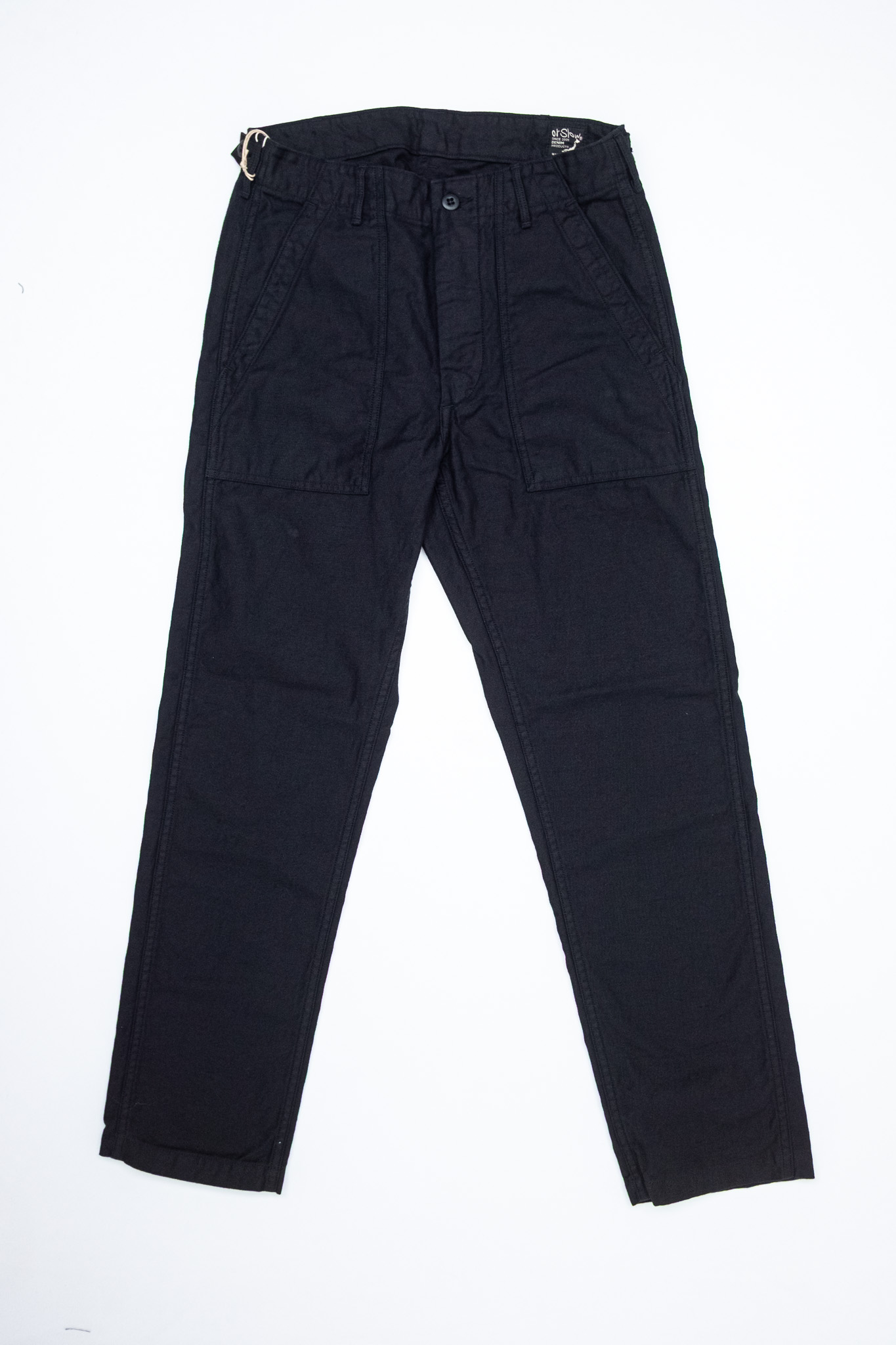 Orslow - U.S Army Fatigue Pants Slim Fit Black - 2