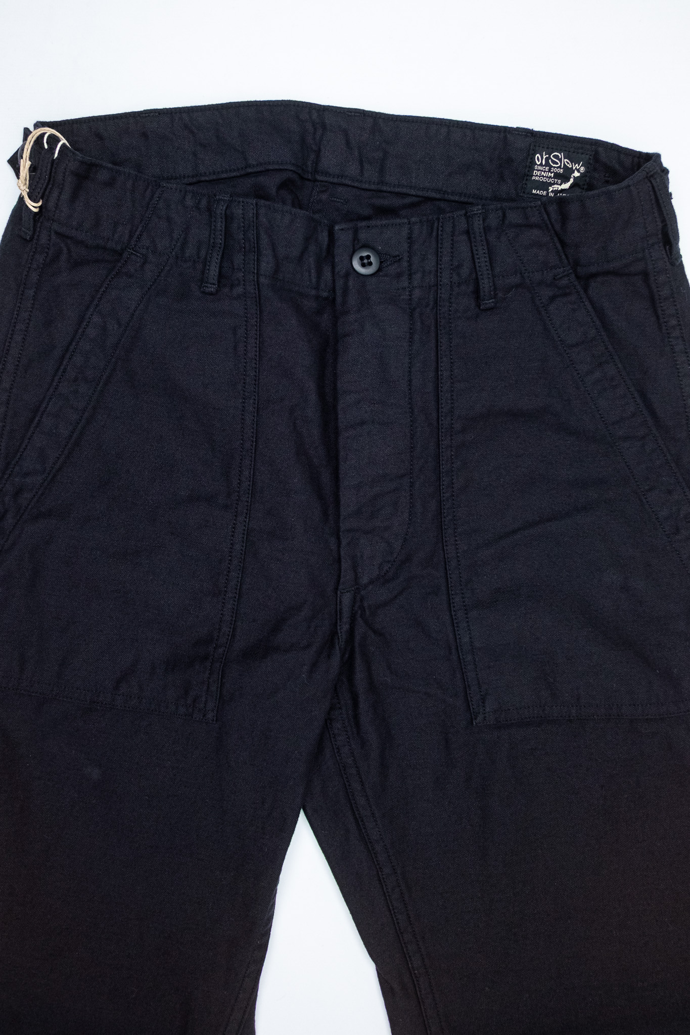 Orslow - U.S Army Fatigue Pants Slim Fit Black - 4