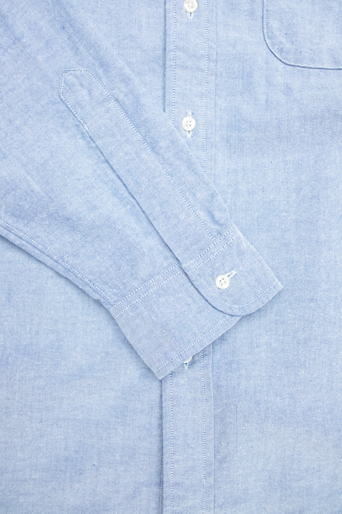 Orslow - Oxford Standard Button Down Shirt Light Blue - 6