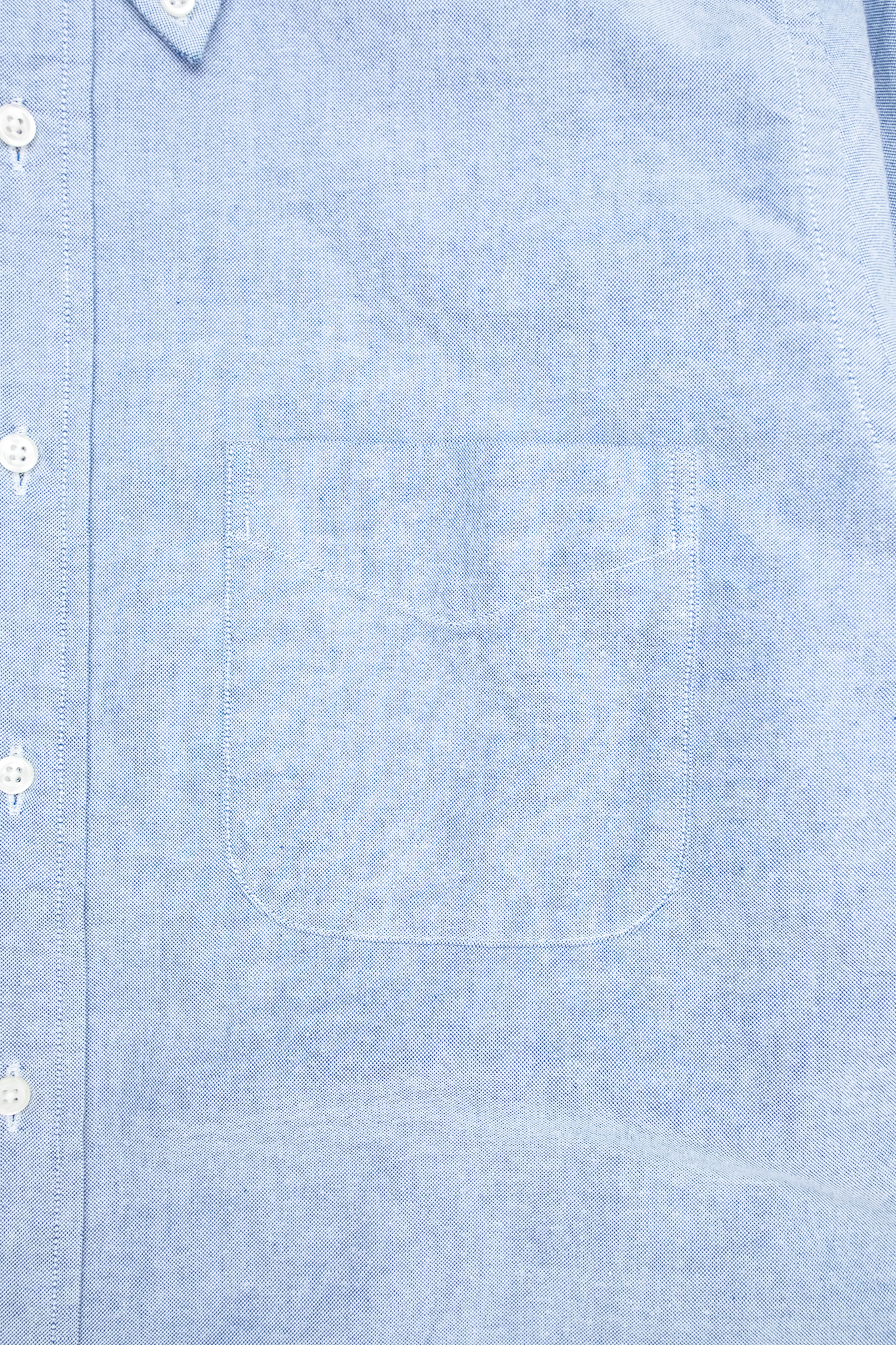 Orslow - Oxford Standard Button Down Shirt Light Blue - 5