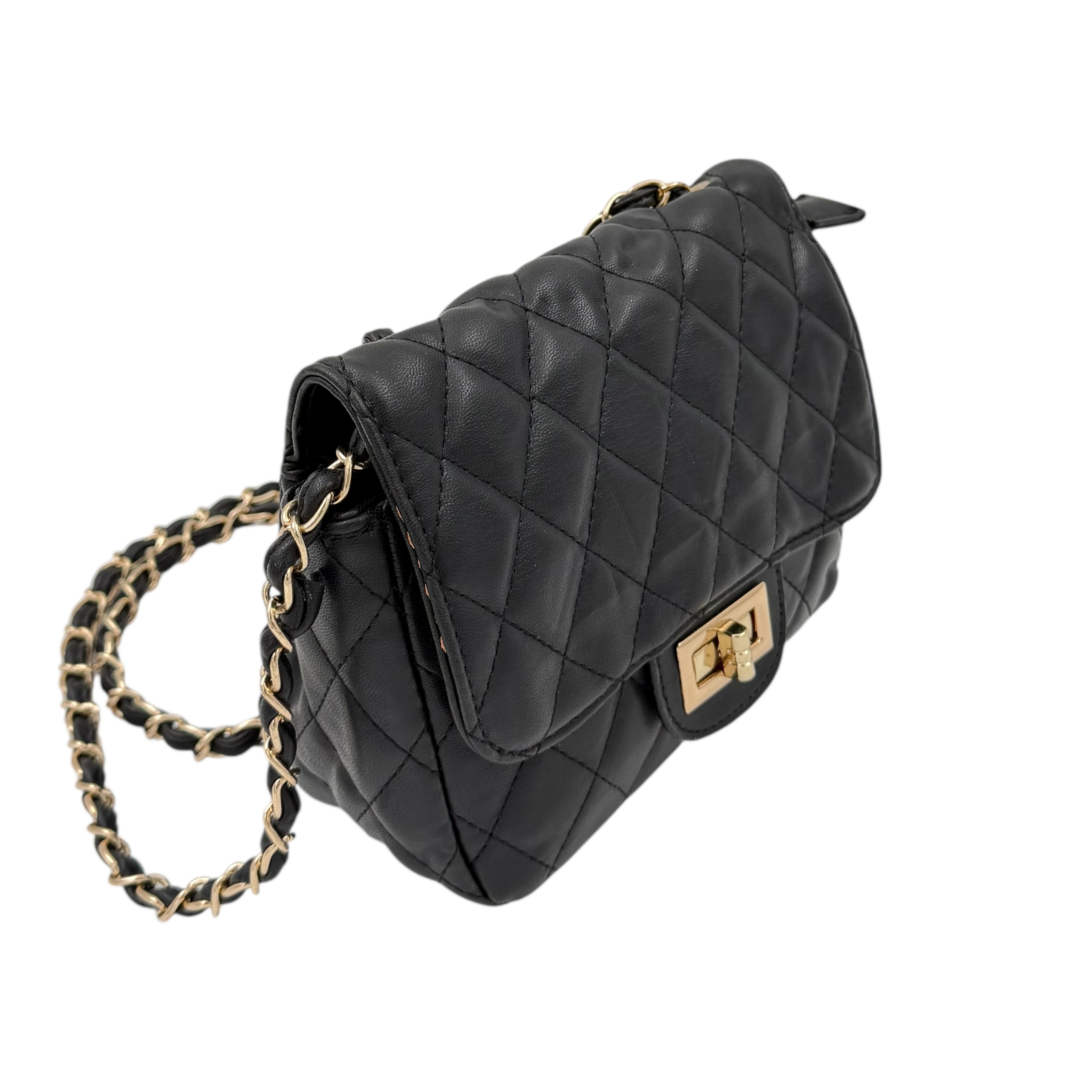 Axelremsväska crossbody, svart - 2