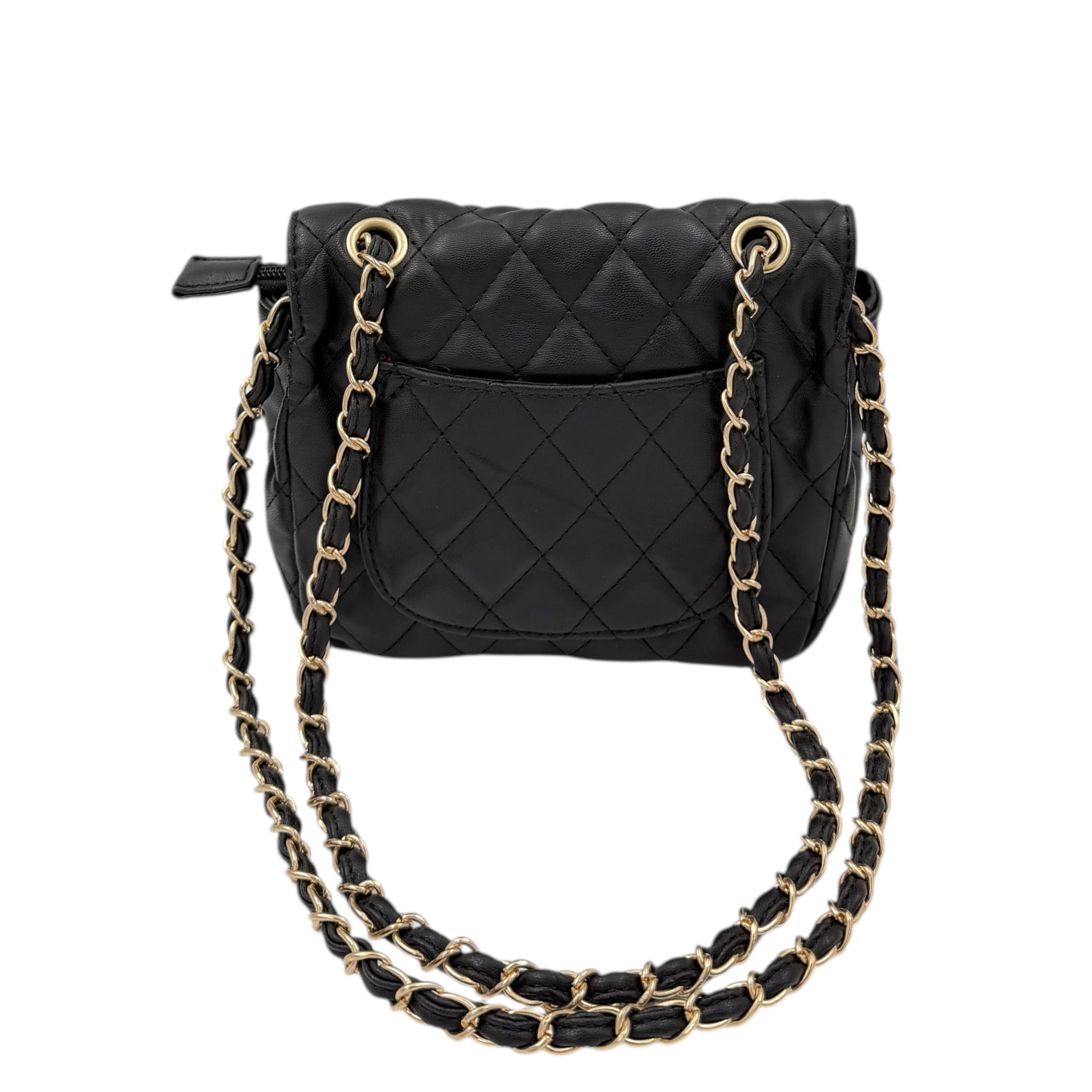 Axelremsväska crossbody, svart - 4