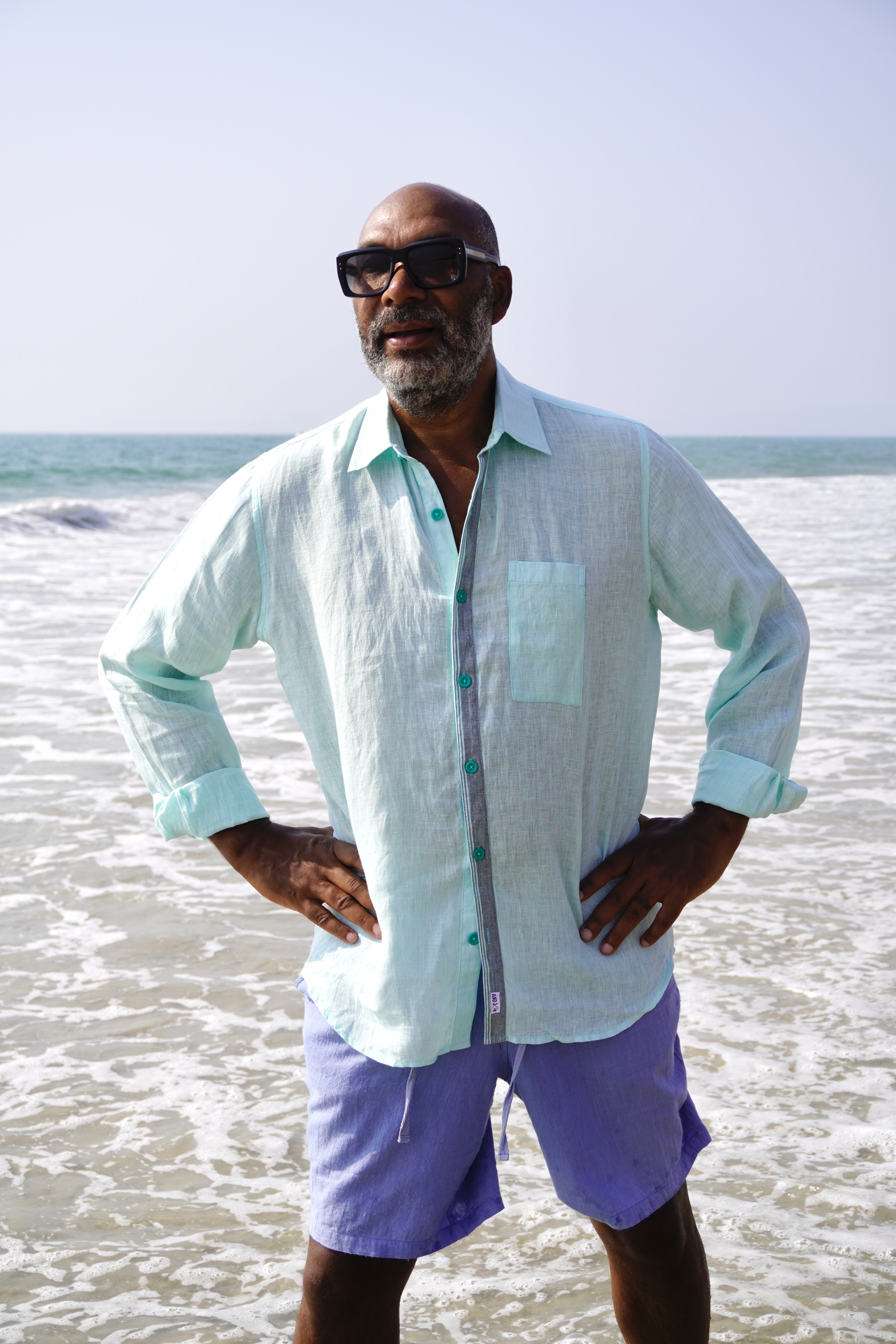 JOE SHIRT LINEN ARUBA MINT