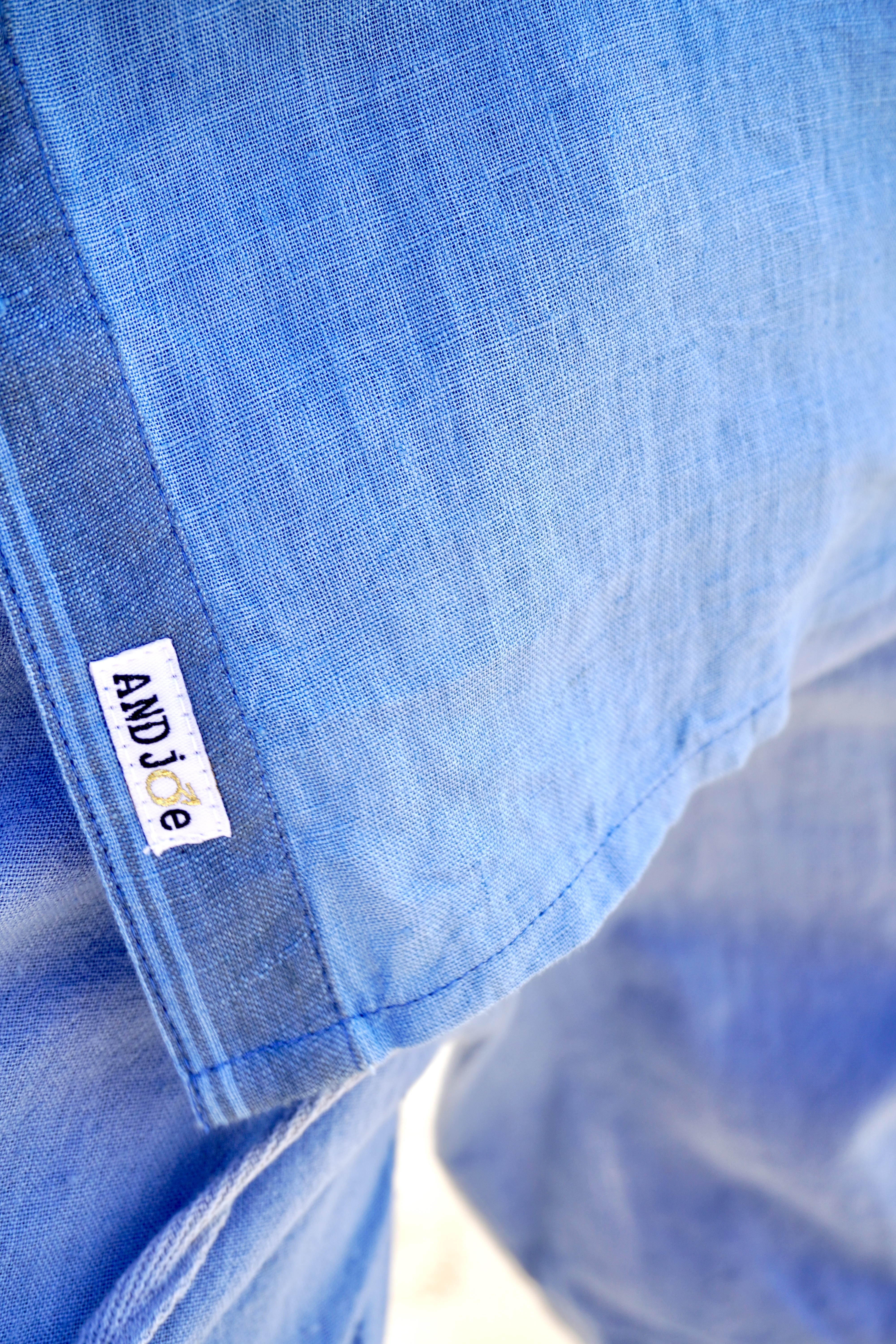 JOE SHIRT LINEN ARUBA BLUE - 6