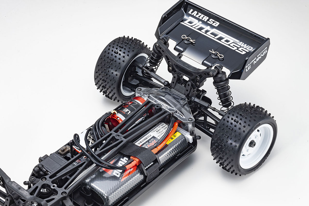 Kyosho 34321B Lazer SB DirtCross 4WD 1:10 EP Kit - 11