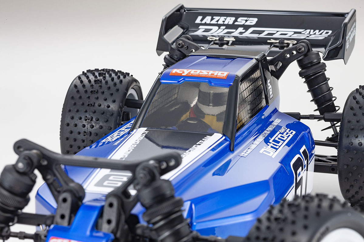 Kyosho 34321B Lazer SB DirtCross 4WD 1:10 EP Kit - 2