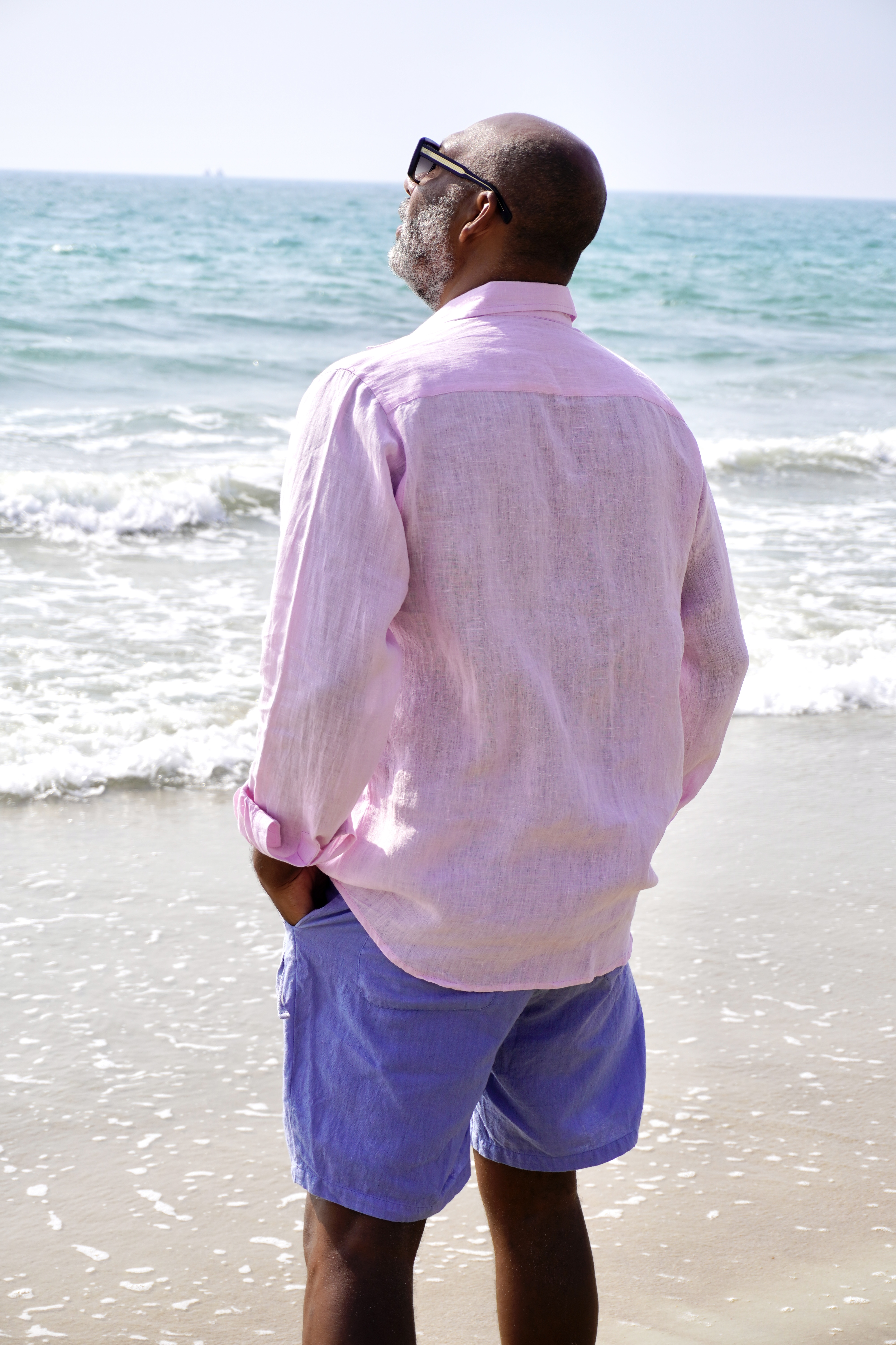 JOE SHIRT LINEN ARUBA PINK - 6