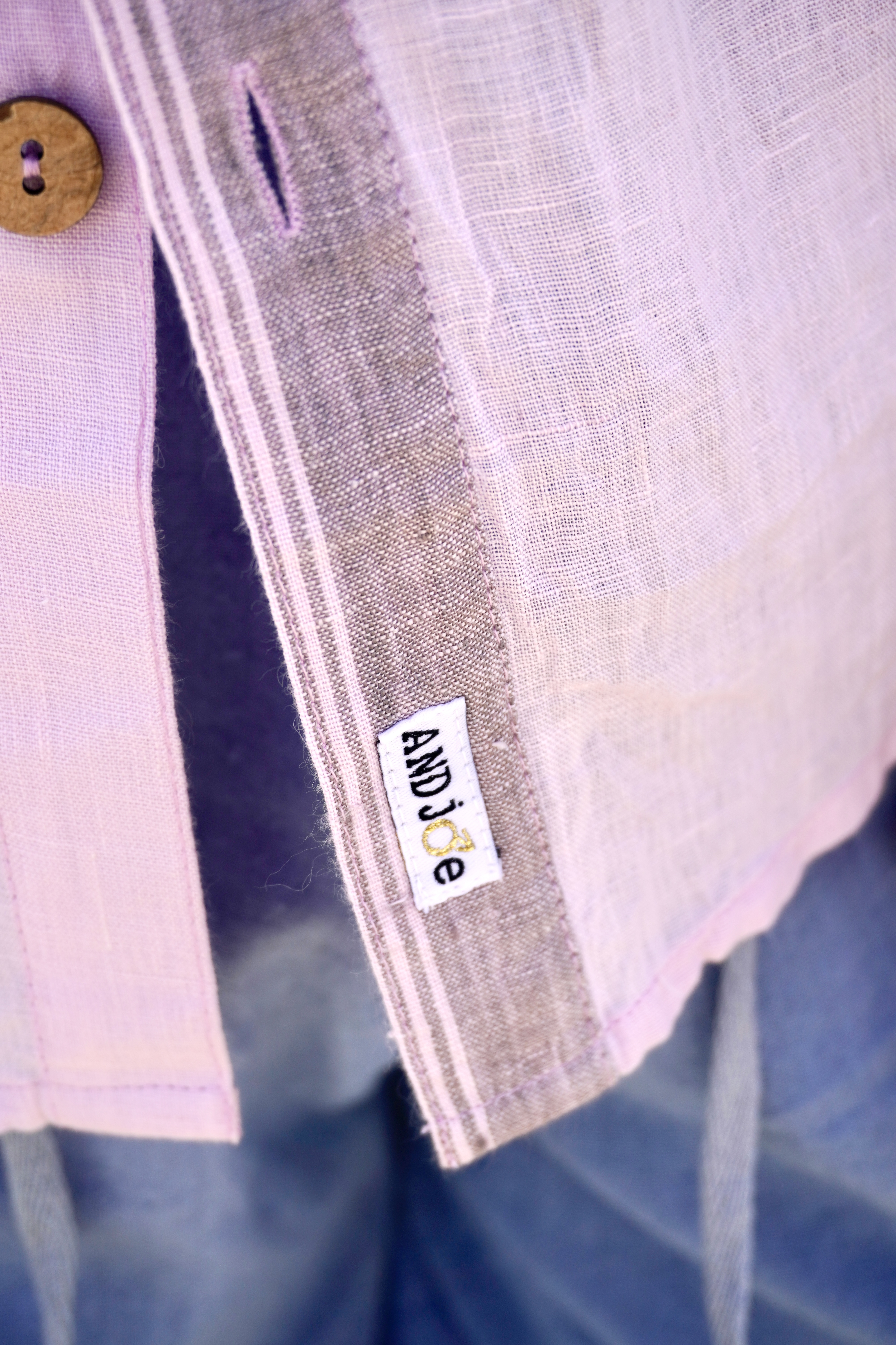 JOE SHIRT LINEN ARUBA PINK - 4