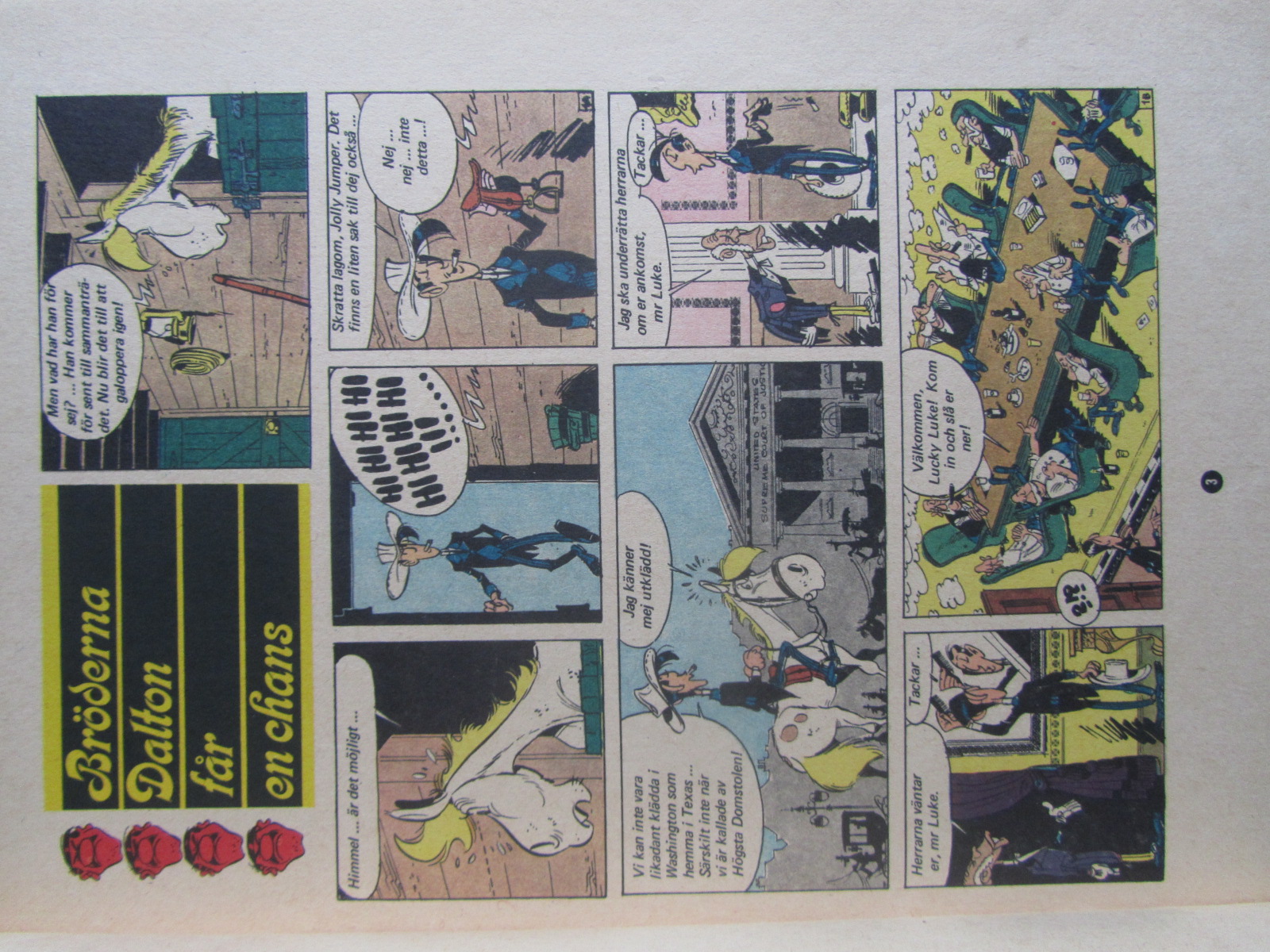 Lucky Luke 08 Bröderna Dalton får en chans 1:a uppl. - 3