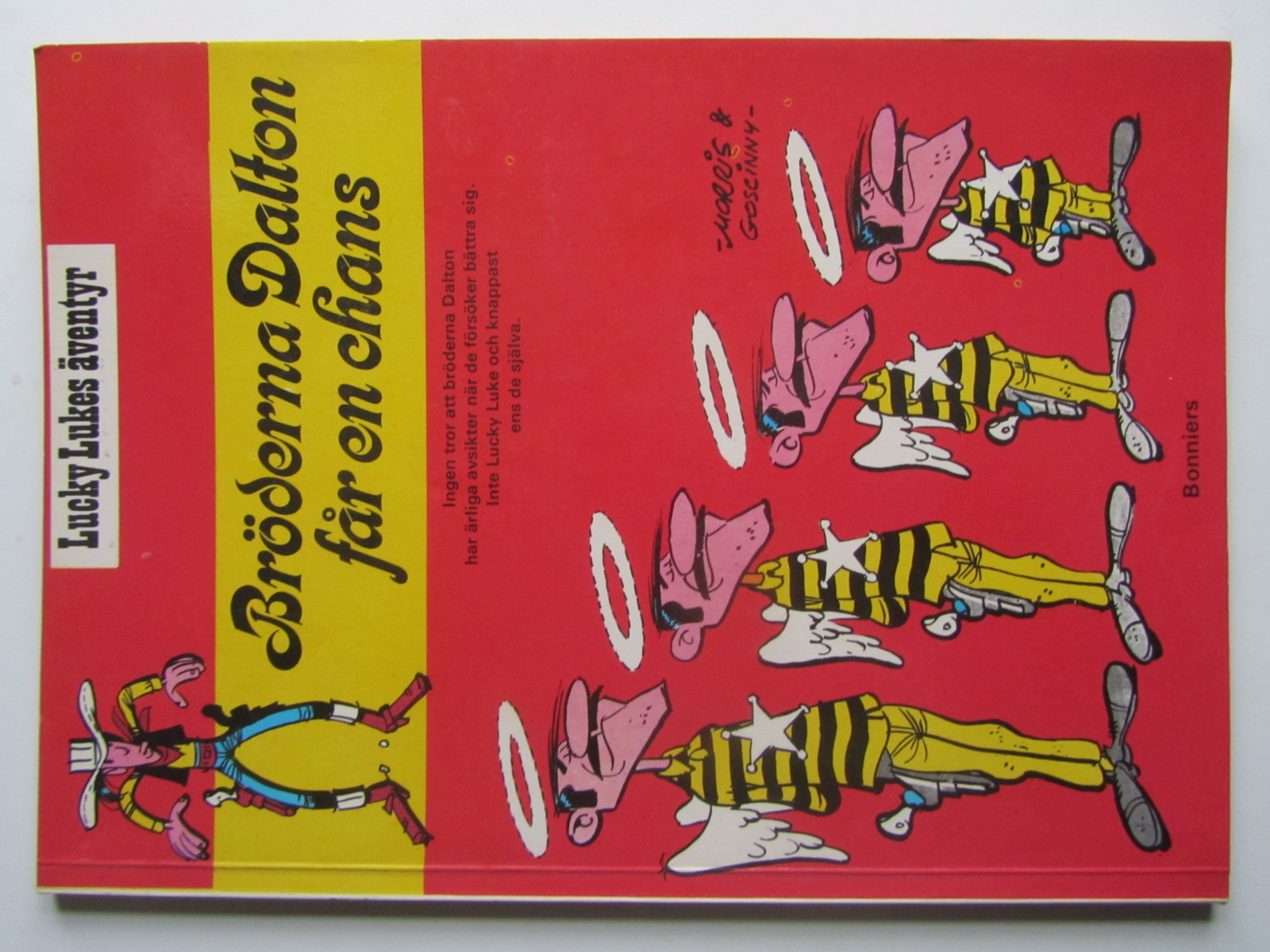 Lucky Luke 08 Bröderna Dalton får en chans 1:a uppl.