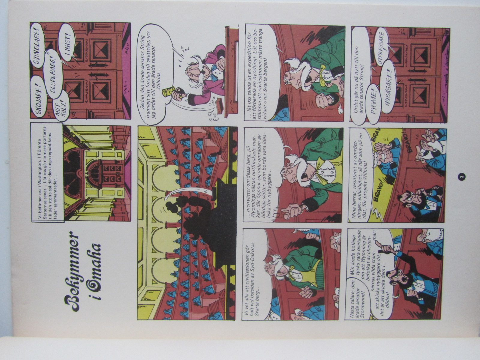 Lucky Luke 23 Bekymmer i Omaha 1:a uppl. - 3