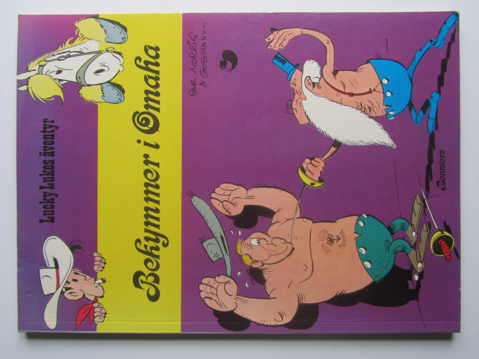 Lucky Luke 23 Bekymmer i Omaha 1:a uppl.