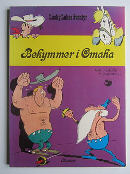 Lucky Luke 23 Bekymmer i Omaha 1:a uppl.