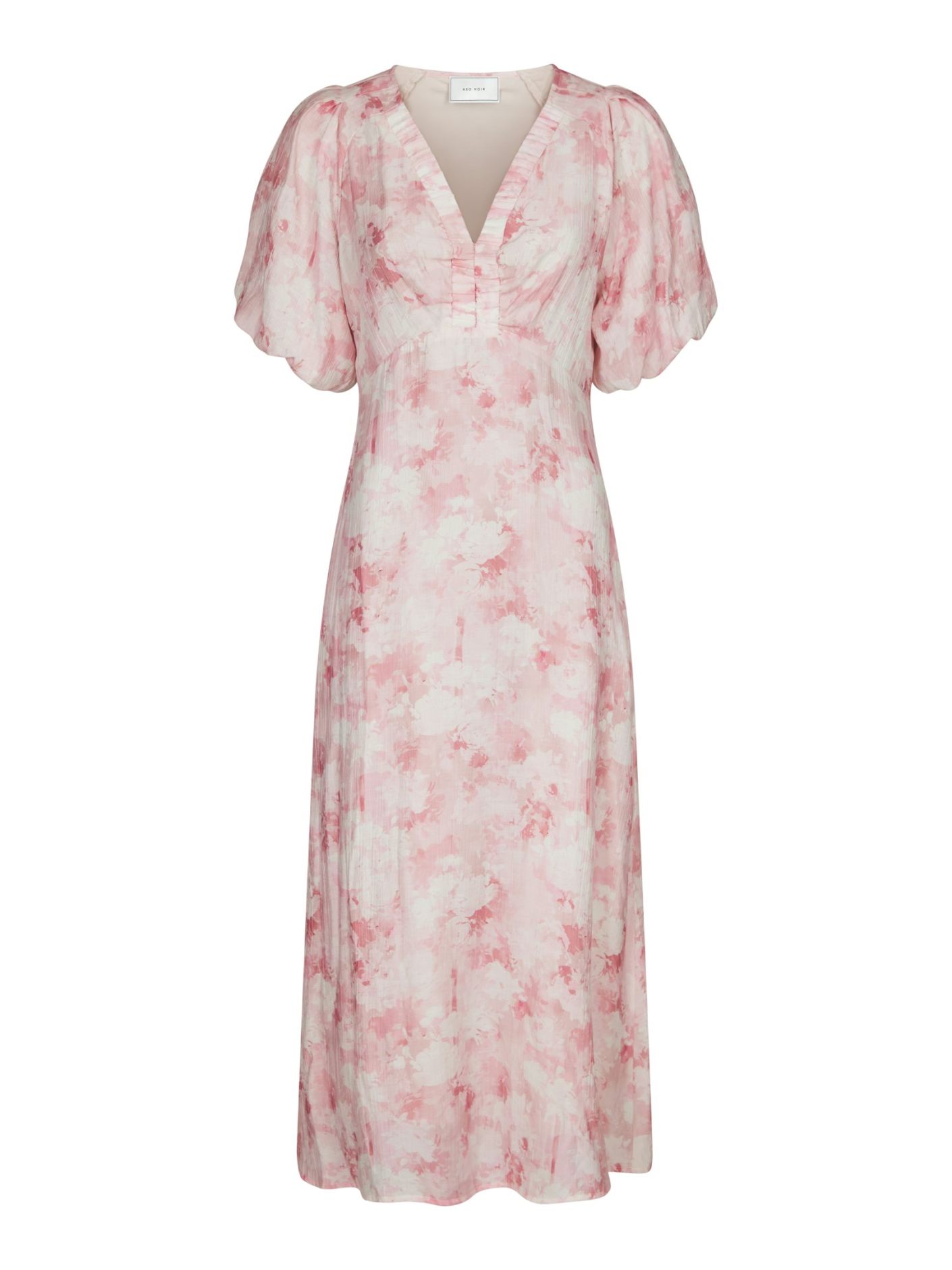 Neo Noir - Illana  Floral Fusion Dress Rose - 4