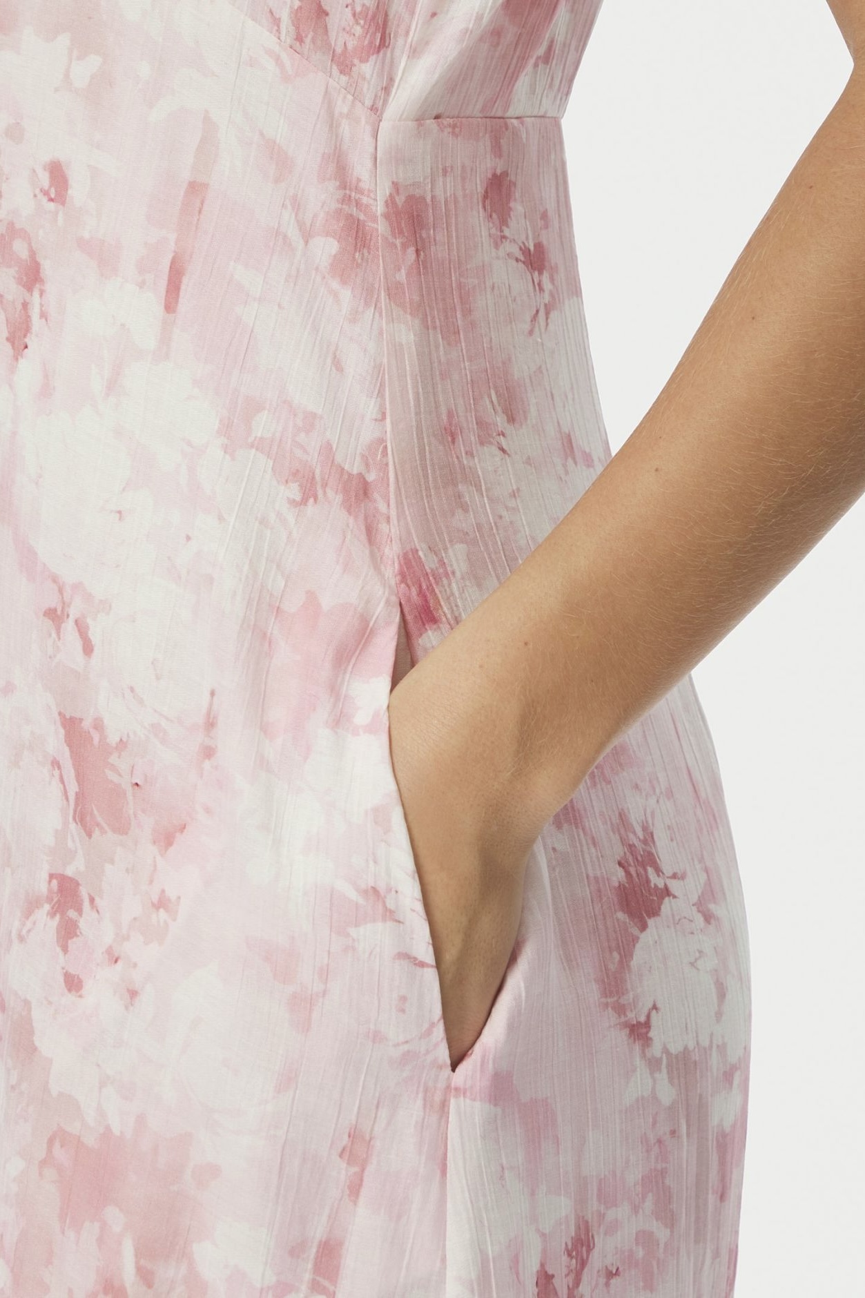 Neo Noir - Illana  Floral Fusion Dress Rose - 3